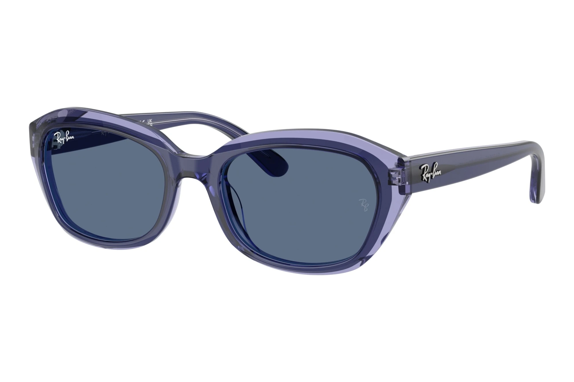 Ray-Ban Kids RJ9081S 715980 Dark BlueTop Violet On Transparent Violet Ray-Ban Kids RJ9081S 715980 Dark BlueTop Violet On Transparent Violet