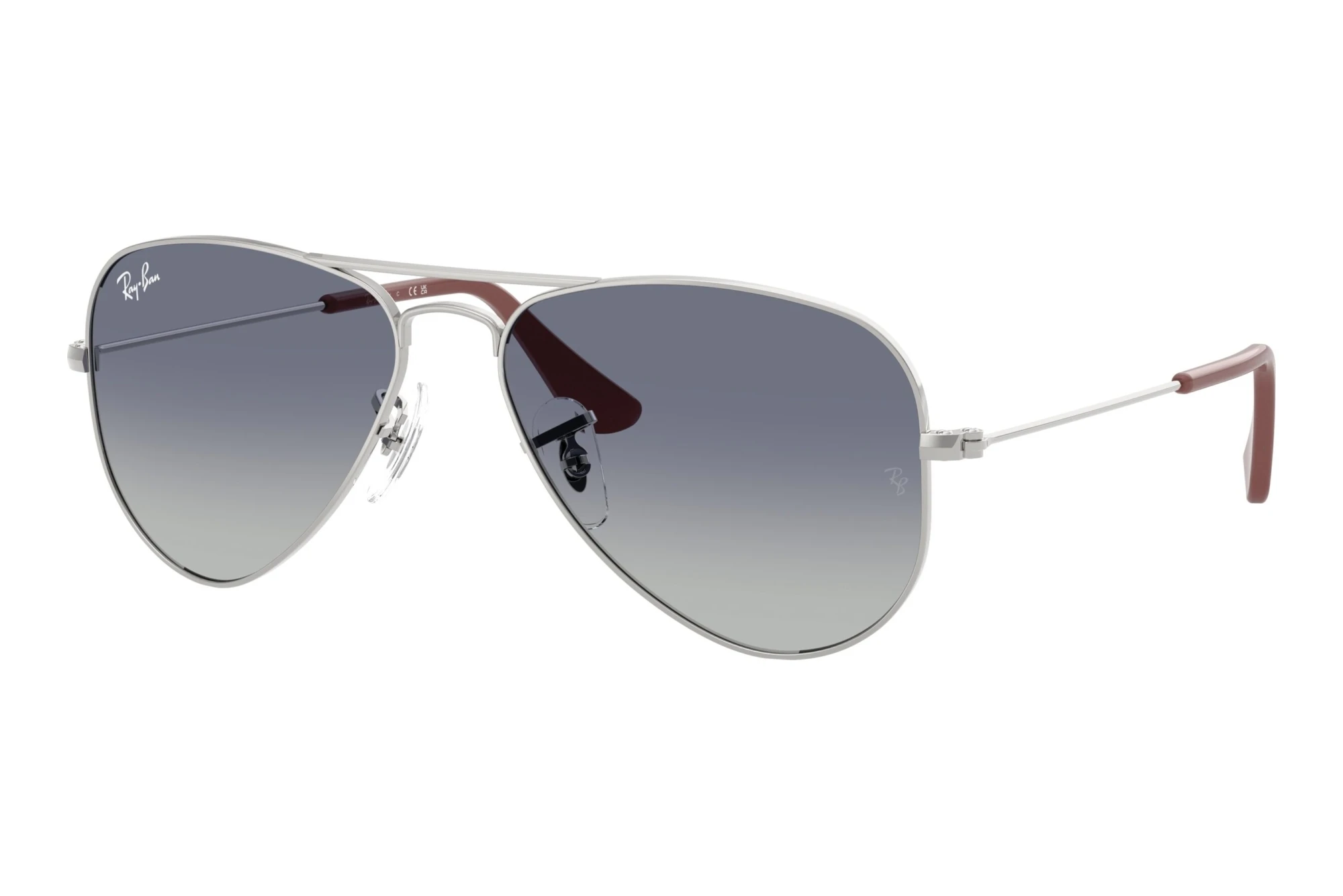 Ray-Ban Kids RJ9506S 212/4L Grey Gradient BlueSilver Ray-Ban Kids RJ9506S 212/4L Grey Gradient BlueSilver