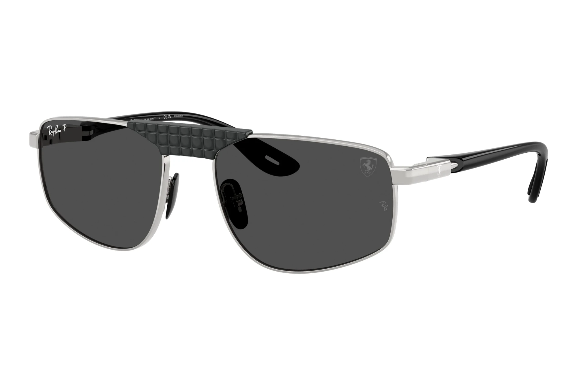 Ray-Ban RB3776M F122K8 Polarized+ Dark GreySilver Ray-Ban RB3776M F122K8 Polarized+ Dark GreySilver