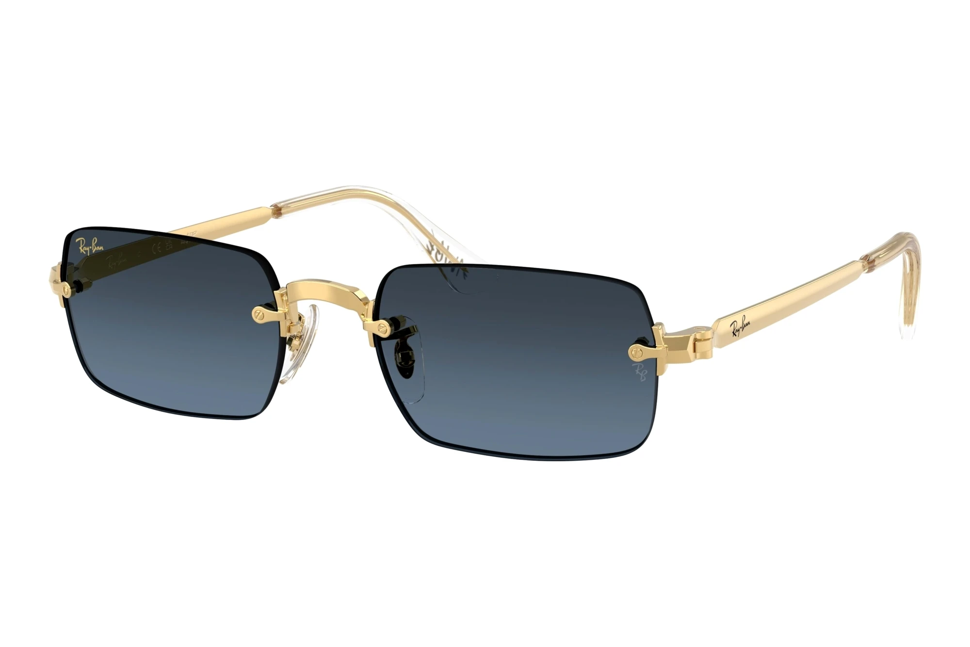 Ray-Ban RB3928 001/S2 Blue Gradient Dark GreyArista Gold Ray-Ban RB3928 001/S2 Blue Gradient Dark GreyArista Gold