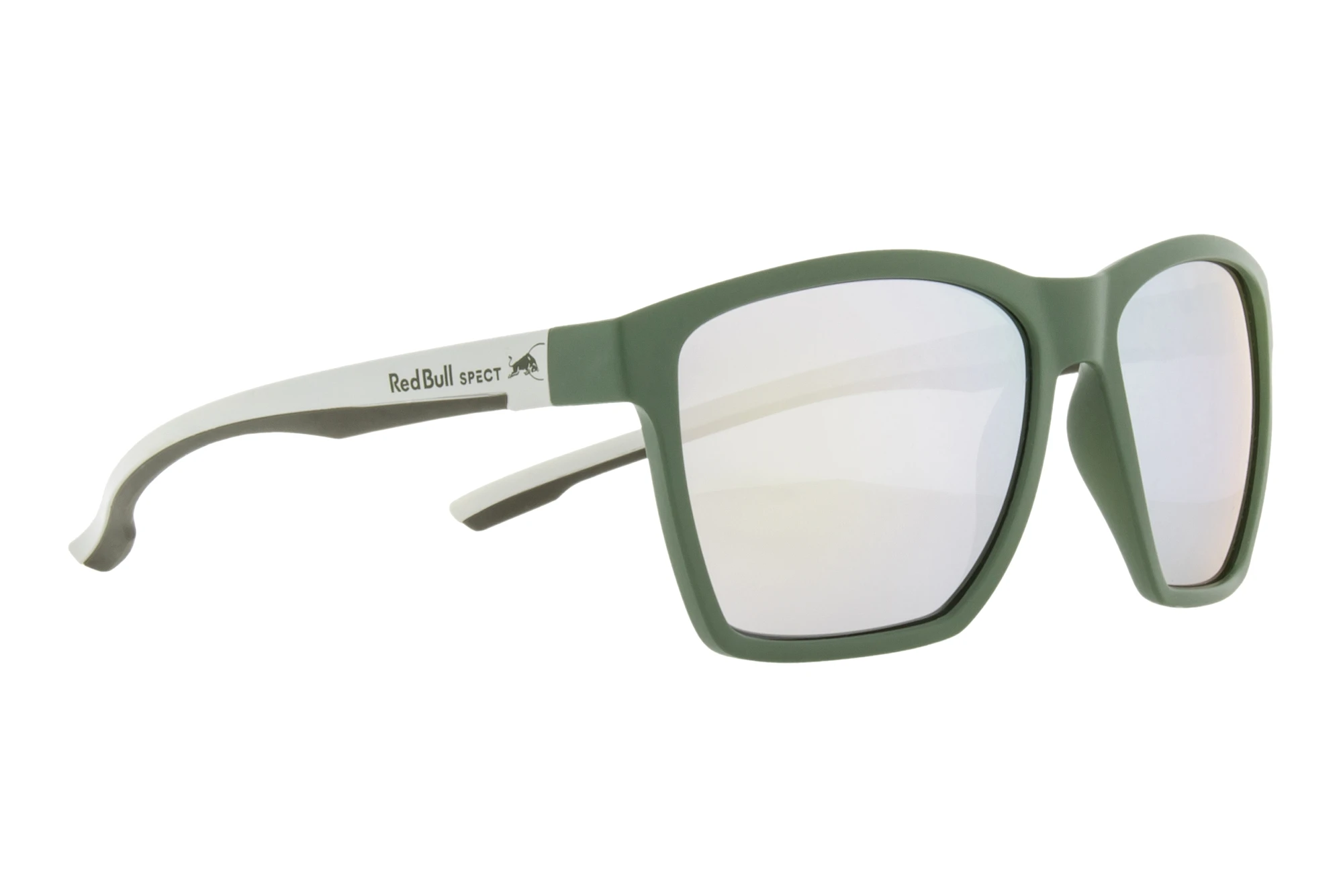 Red Bull SPECT FILP 005P smoke with silver mirror POLolive green Red Bull SPECT FILP 005P smoke with silver mirror POLolive green