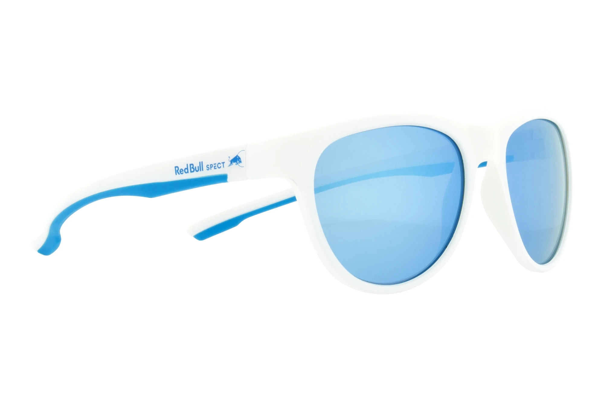 Red Bull SPECT SPIN 006P smoke with blue mirror POLwhite Red Bull SPECT SPIN 006P smoke with blue mirror POLwhite