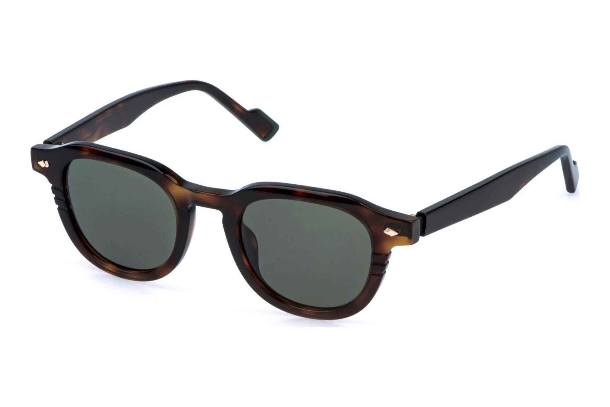 Sting SST578 0790 GREENSHINY DARK HAVANA Sting SST578 0790 GREENSHINY DARK HAVANA
