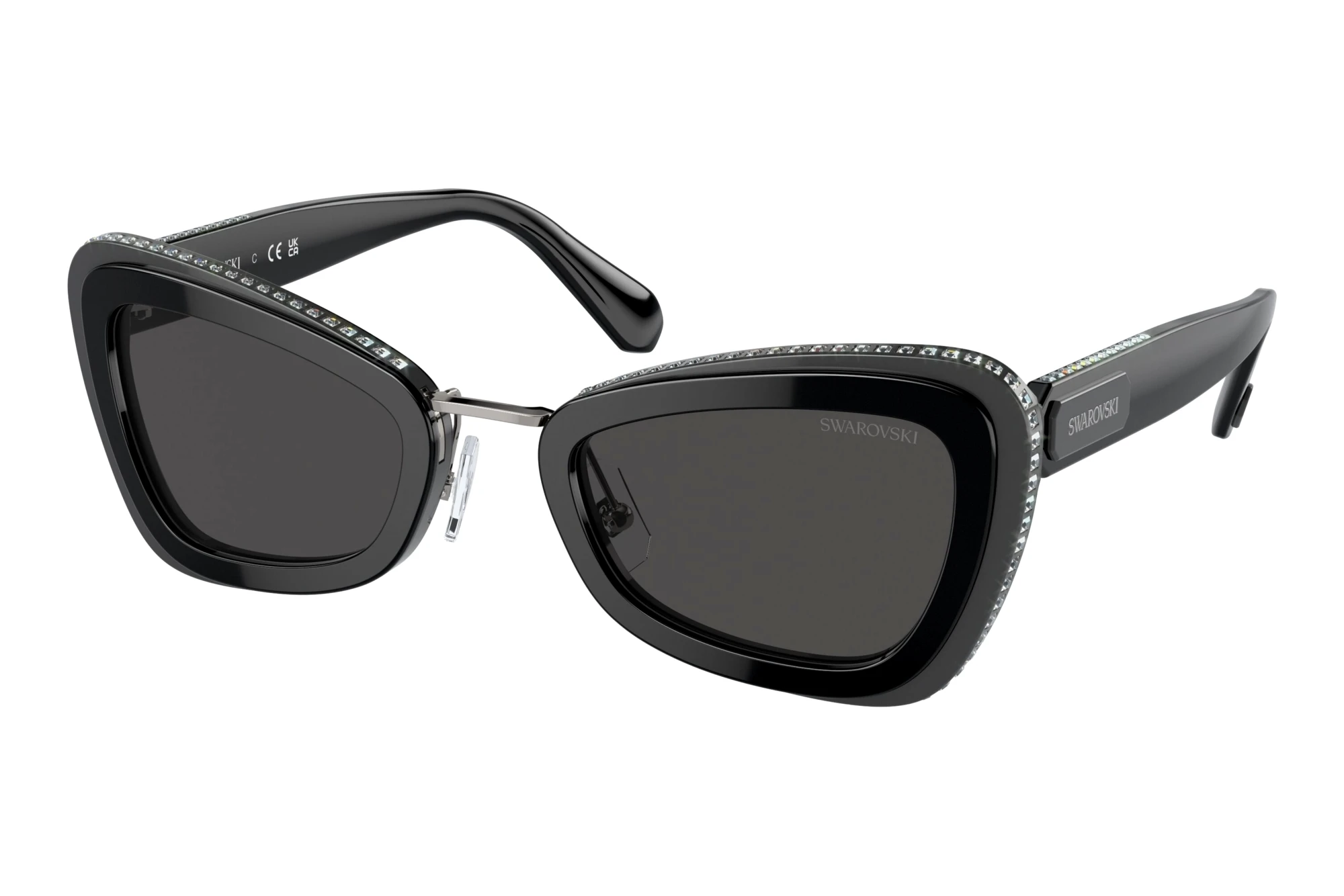 Swarovski SK6012 101087 Dark GreyBlack/Grey Swarovski SK6012 101087 Dark GreyBlack/Grey