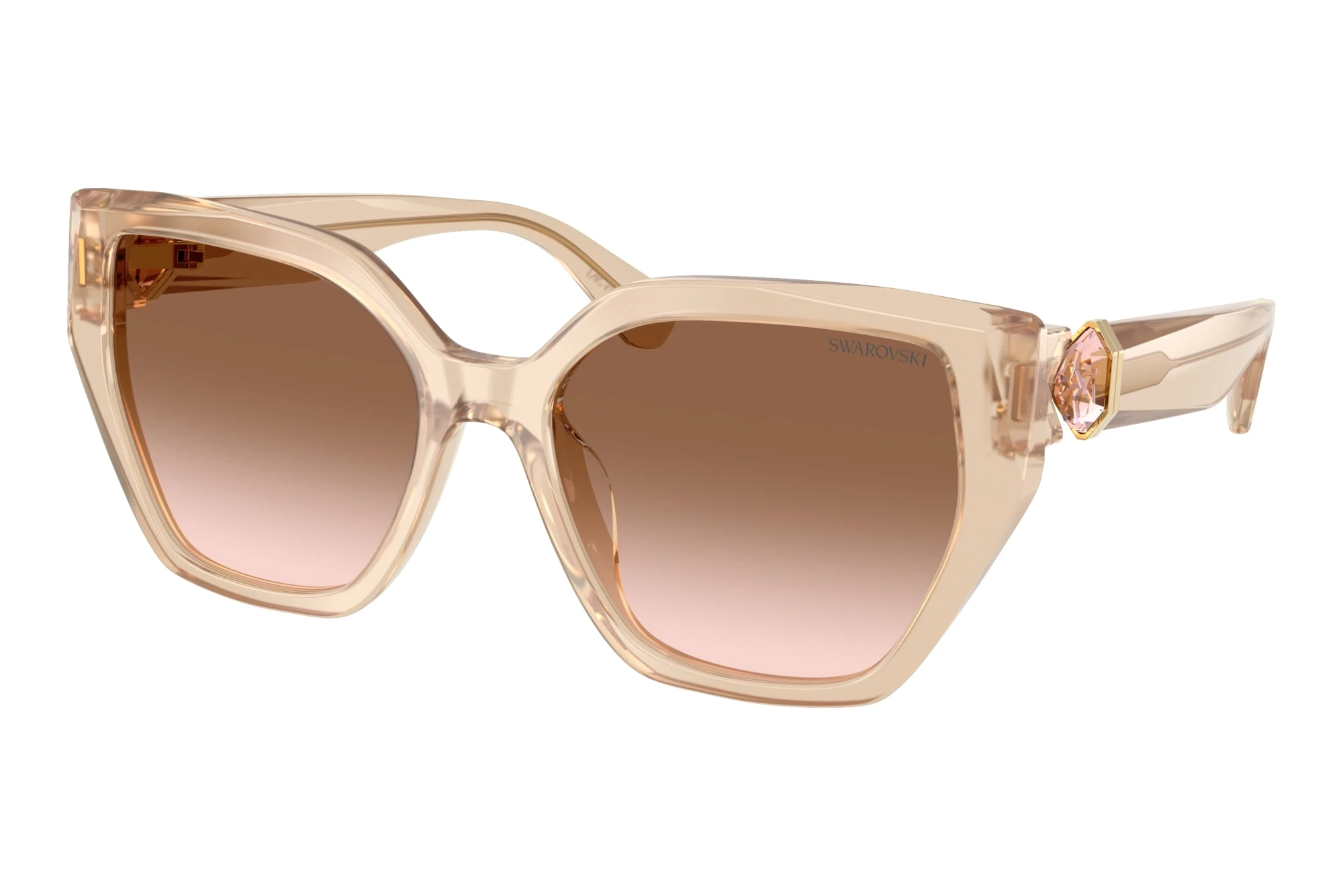Swarovski SK6044U 103413 Gradient BrownMilky Beige Swarovski SK6044U 103413 Gradient BrownMilky Beige
