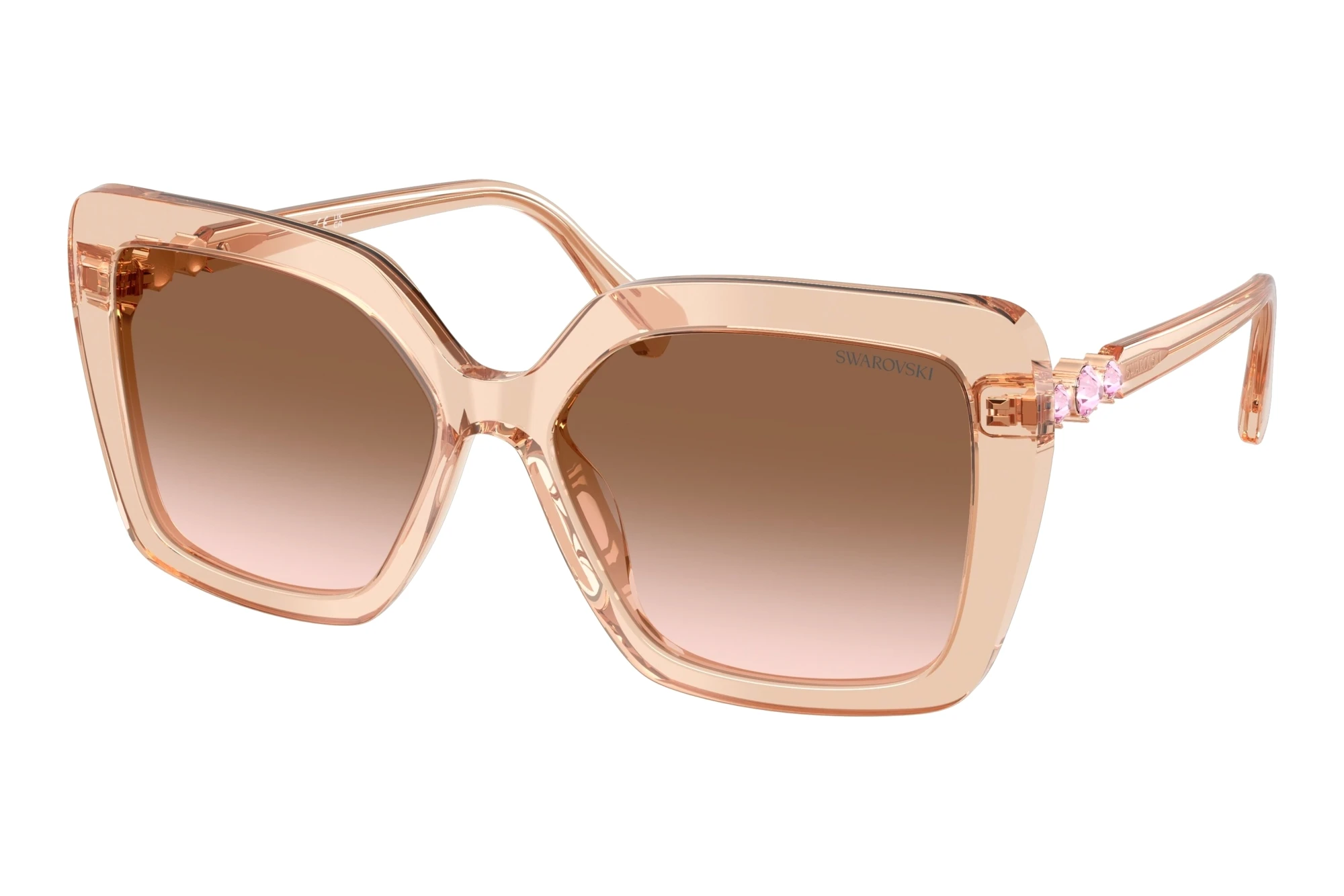 Swarovski SK6049 106313 Gradient BrownTransparent Beige Swarovski SK6049 106313 Gradient BrownTransparent Beige