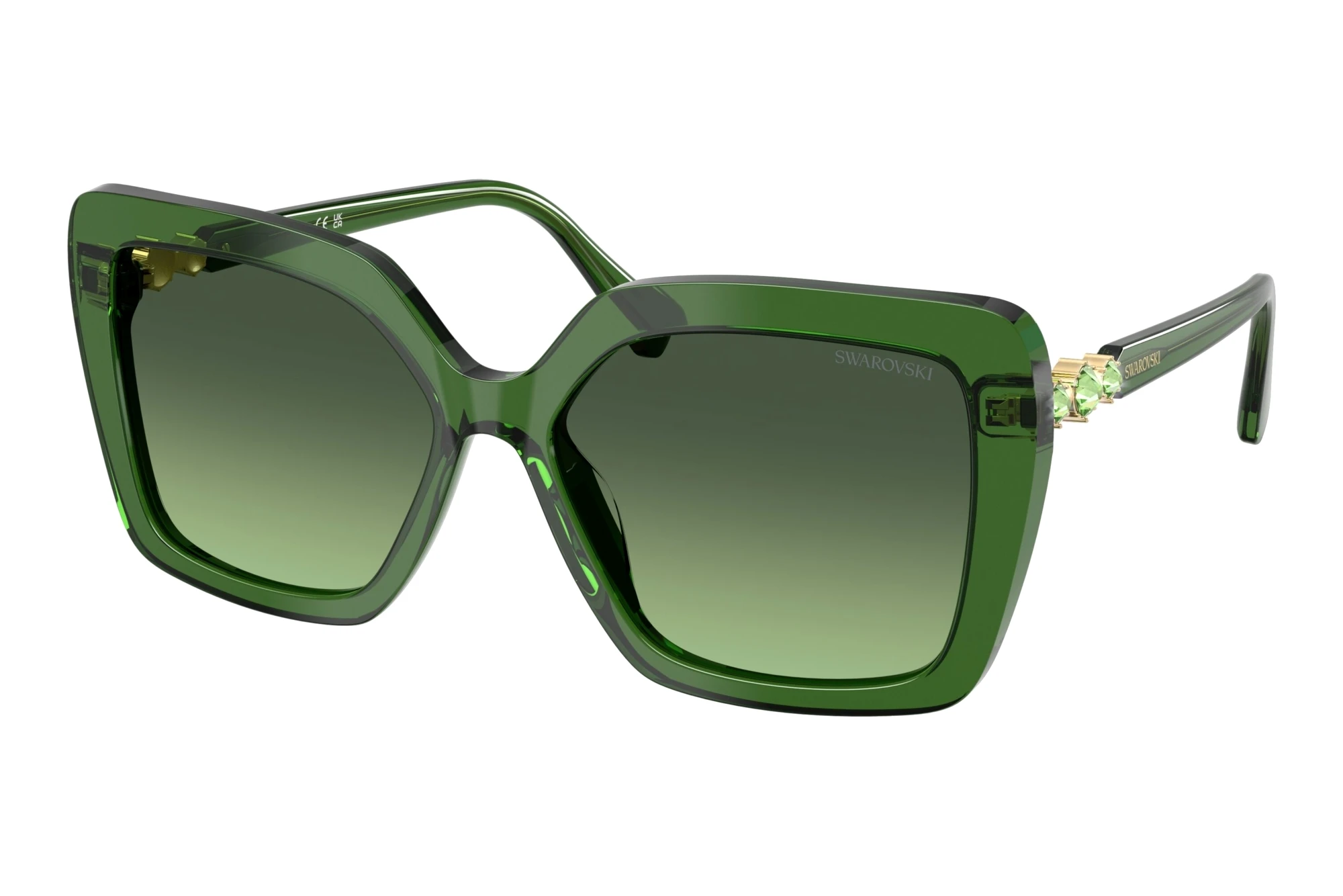 Swarovski SK6049 10812A Gradient GreenMilky Green Swarovski SK6049 10812A Gradient GreenMilky Green