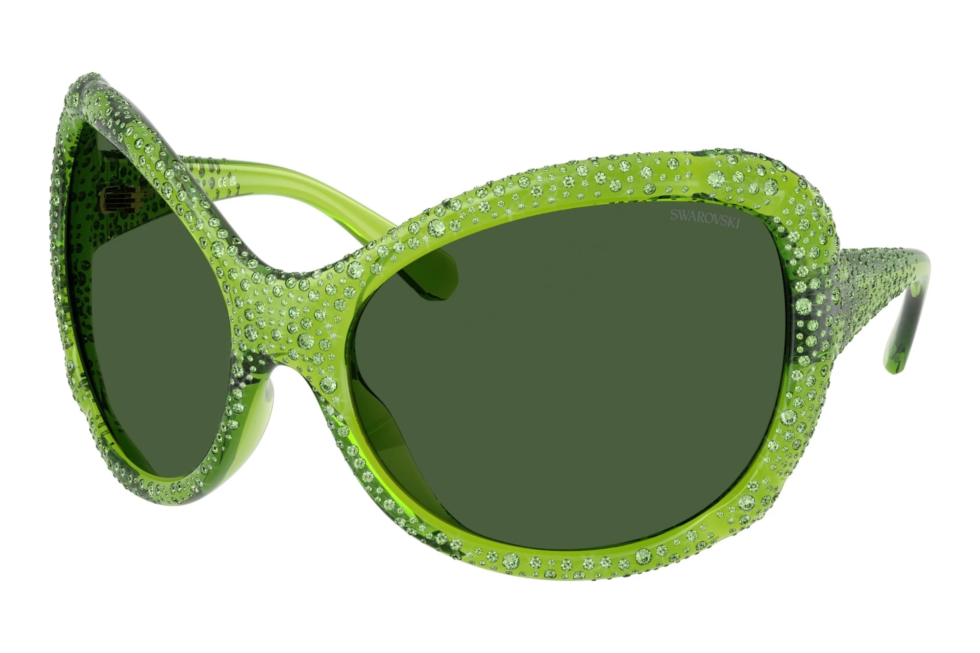 Swarovski SK6052 108971 Dark GreenTransparent Green Swarovski SK6052 108971 Dark GreenTransparent Green
