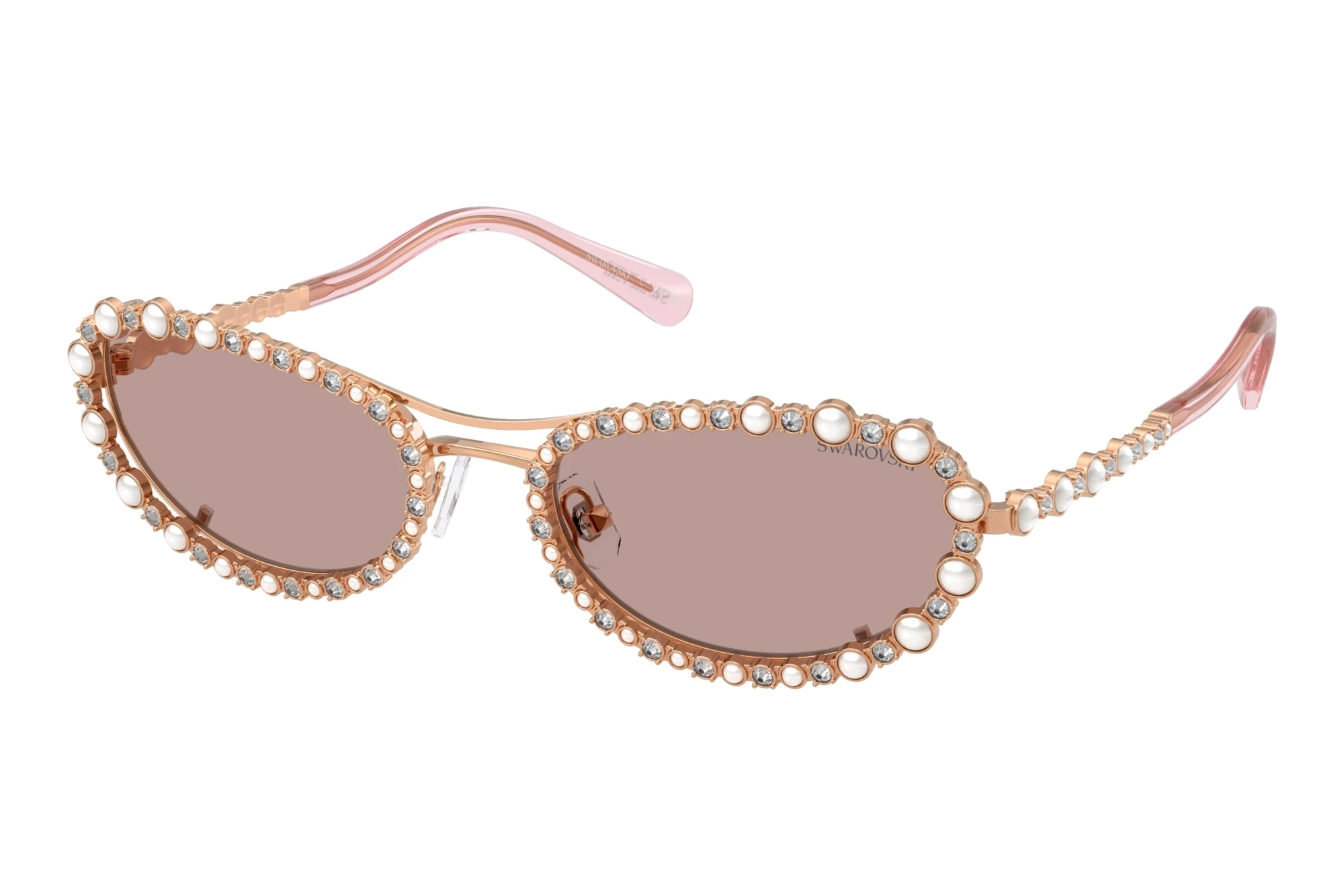 Swarovski SK7044 40147N Light Purple BrownRose Gold Swarovski SK7044 40147N Light Purple BrownRose Gold