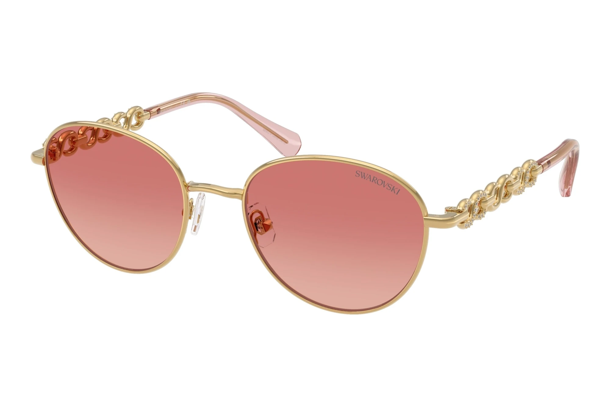 Swarovski SK7049 4004A5 Pink Gradient RedGold Swarovski SK7049 4004A5 Pink Gradient RedGold