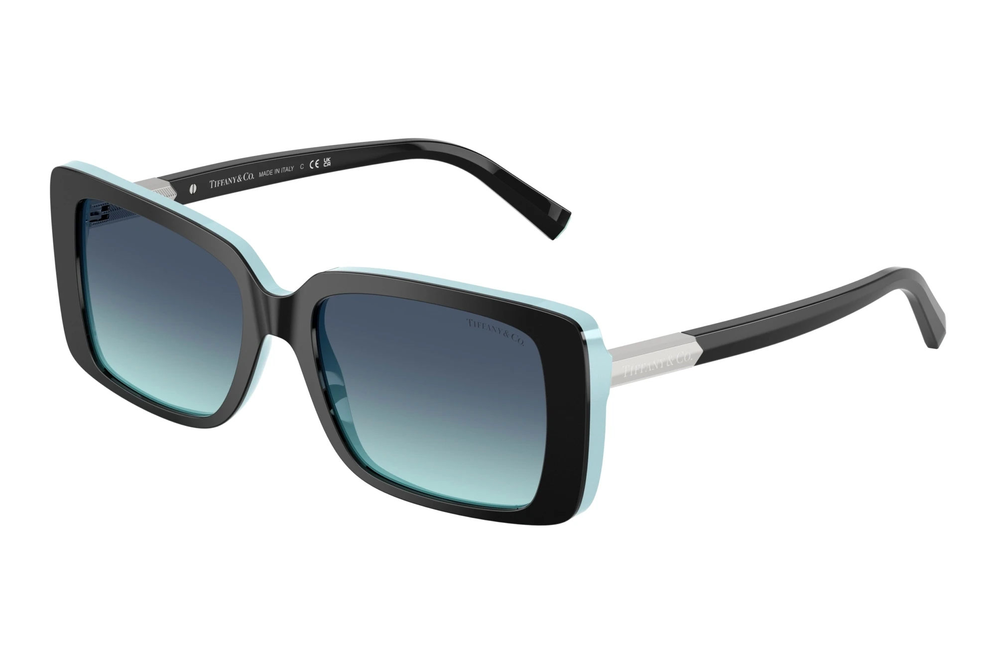 Tiffany TF4249 80559S Azure Gradient BlueBlack On Tiffany Blue Tiffany TF4249 80559S Azure Gradient BlueBlack On Tiffany Blue