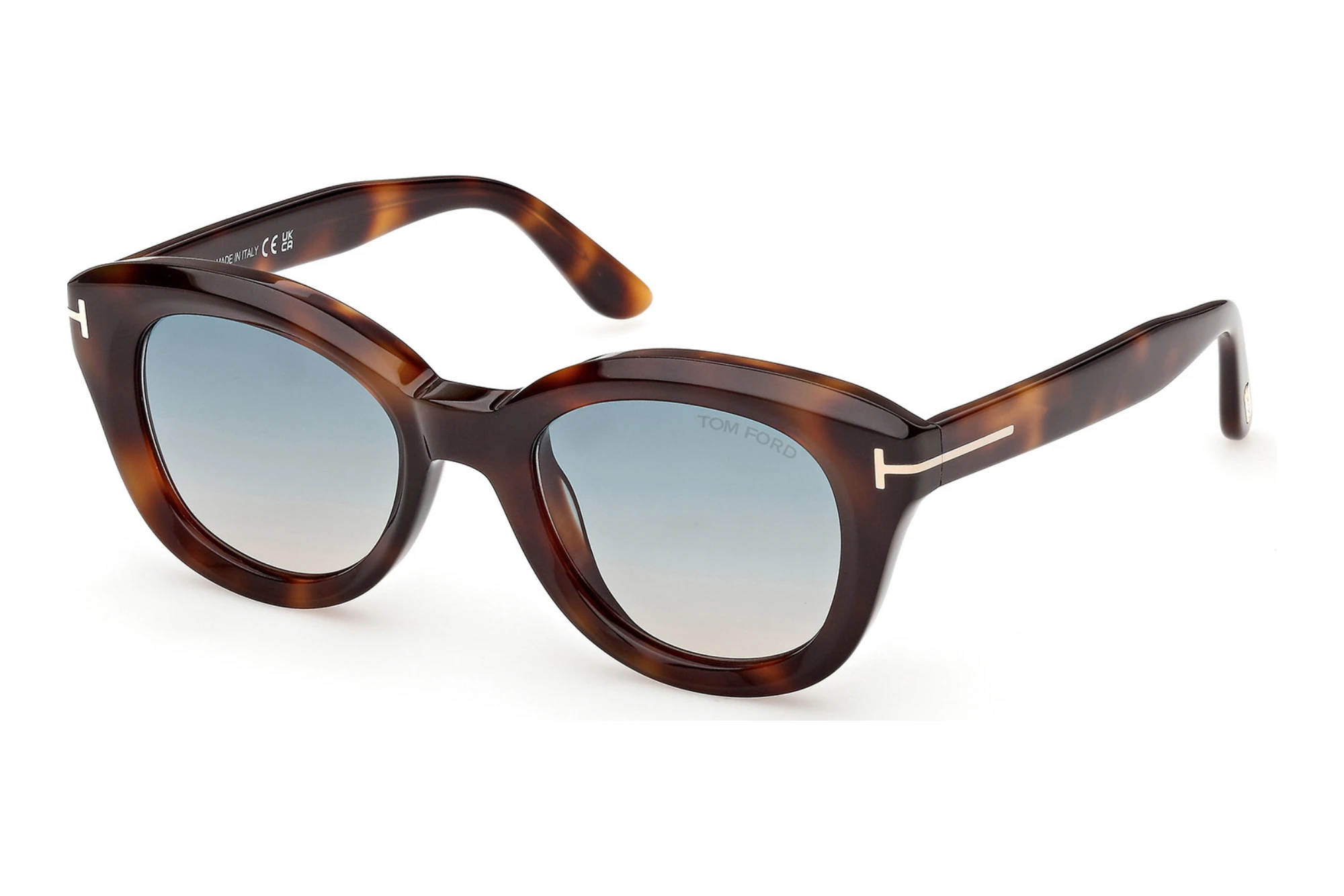 Tom Ford FT1344 53P grün verlaufendBlond Havanna Tom Ford FT1344 53P grün verlaufendBlond Havanna