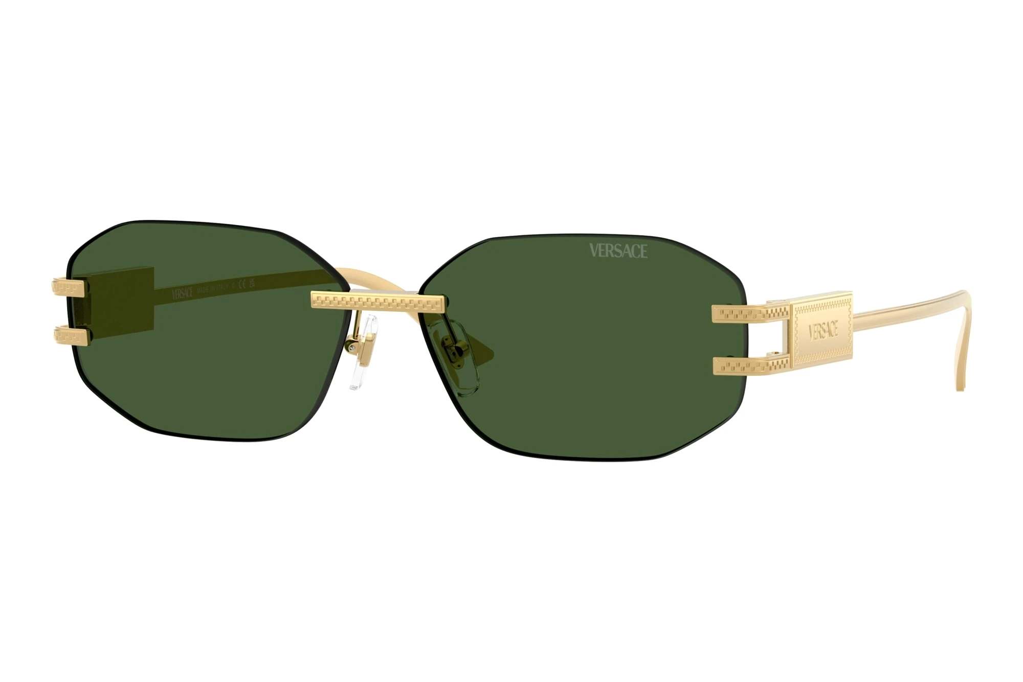 Versace VE2274 100271 Dark GreenGold Versace VE2274 100271 Dark GreenGold