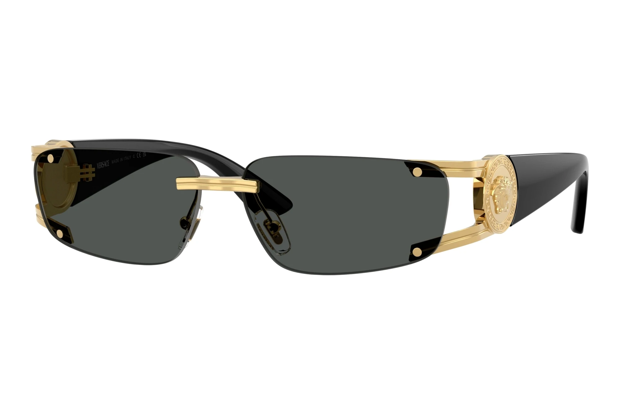 Versace VE2291 100287 Dark GreyGold Versace VE2291 100287 Dark GreyGold
