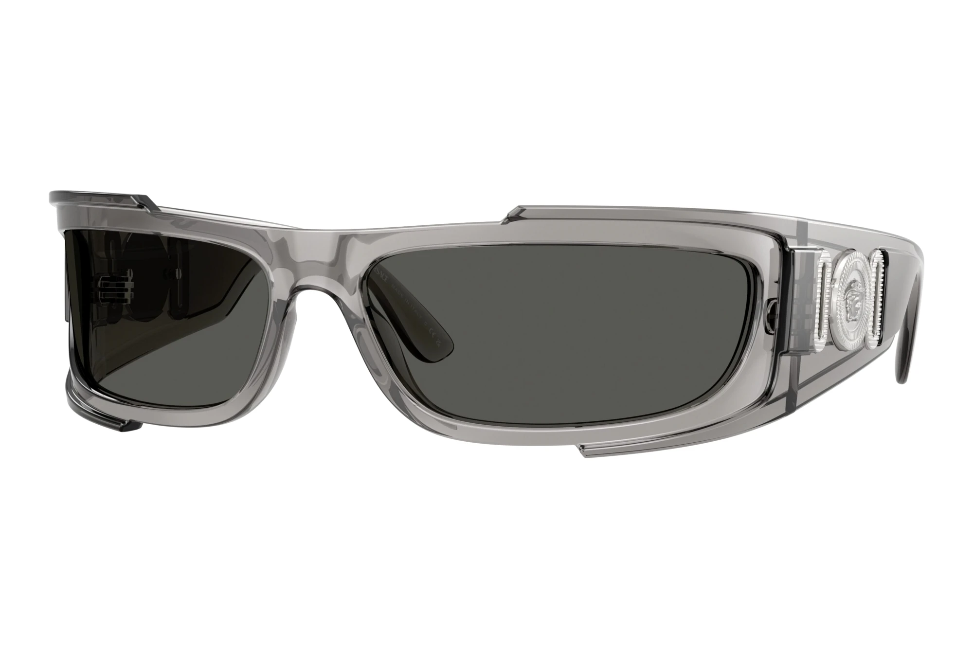Versace VE4446 593/87 Dark GreyGrey Transparent Versace VE4446 593/87 Dark GreyGrey Transparent