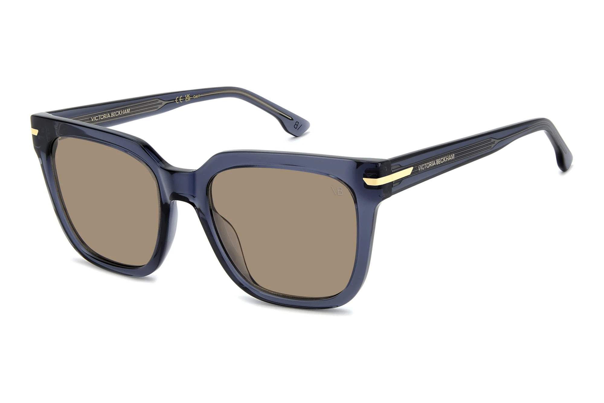 Victoria Beckham VB 1003/S PJP/70 BROWNBLUE Victoria Beckham VB 1003/S PJP/70 BROWNBLUE