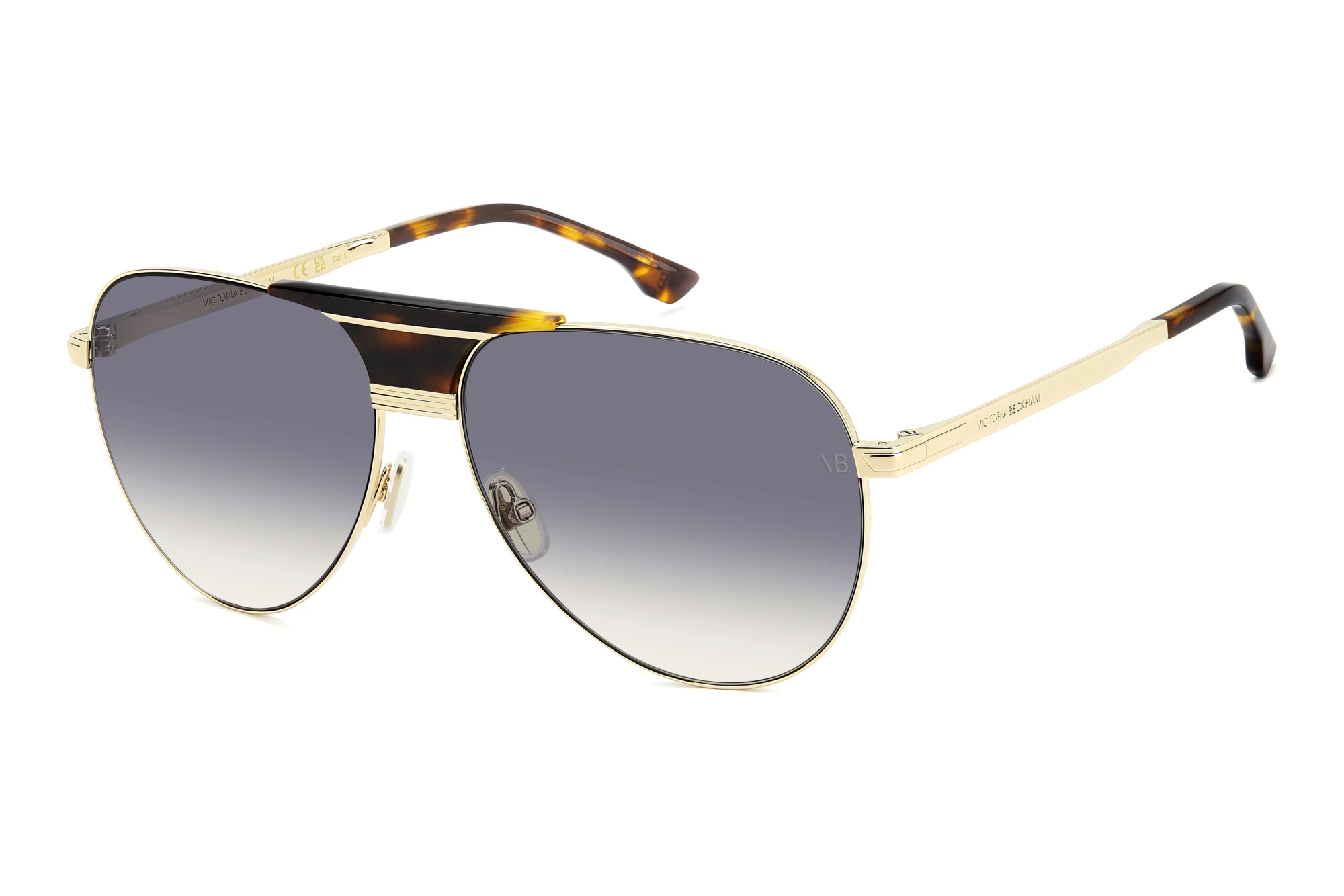 Victoria Beckham VB 7016/S 06J/08 BLUE SHADEDGOLD HAVANA Victoria Beckham VB 7016/S 06J/08 BLUE SHADEDGOLD HAVANA