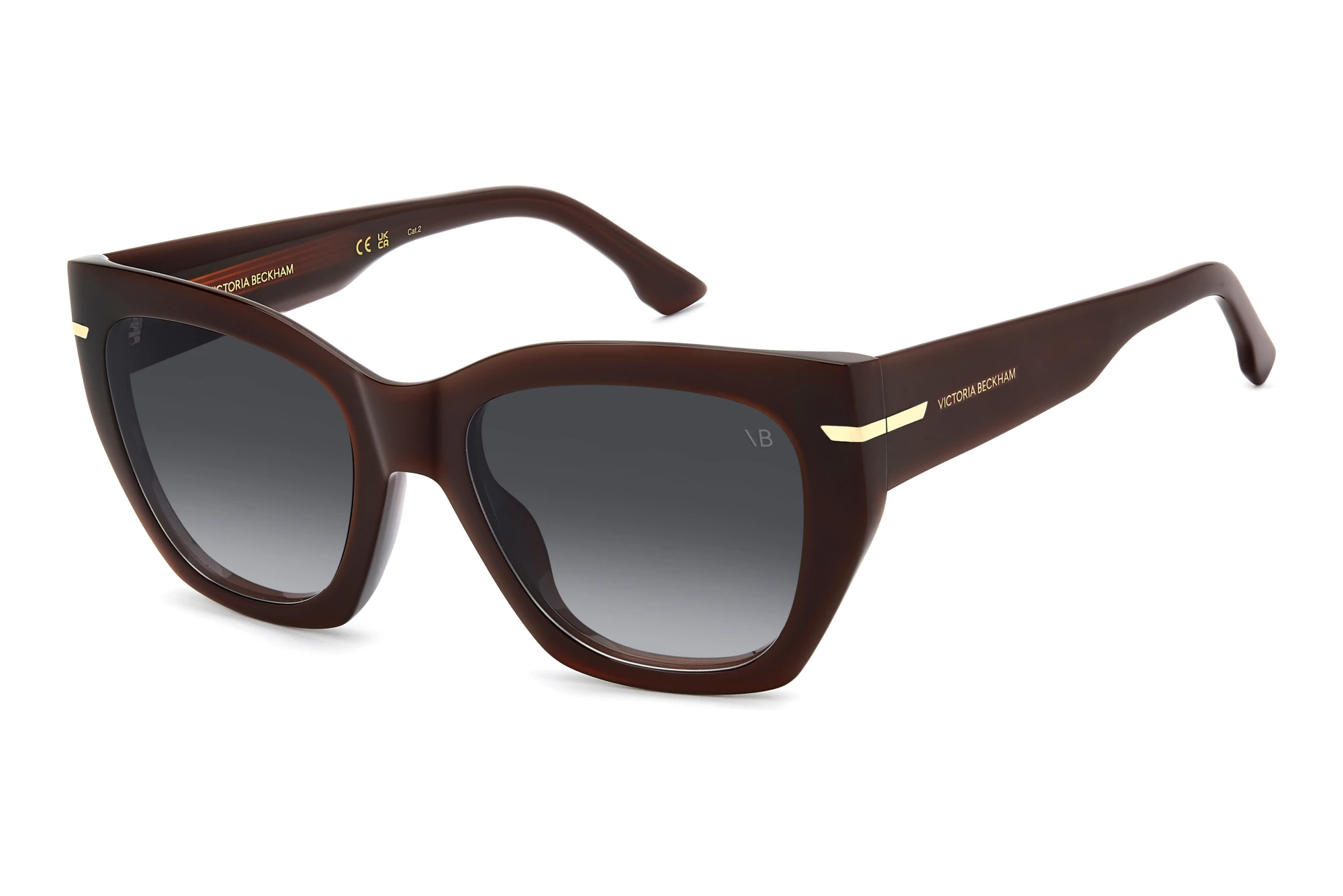 Victoria Beckham VB 7017/S 09Q/9O GREY SHADEDBROWN Victoria Beckham VB 7017/S 09Q/9O GREY SHADEDBROWN