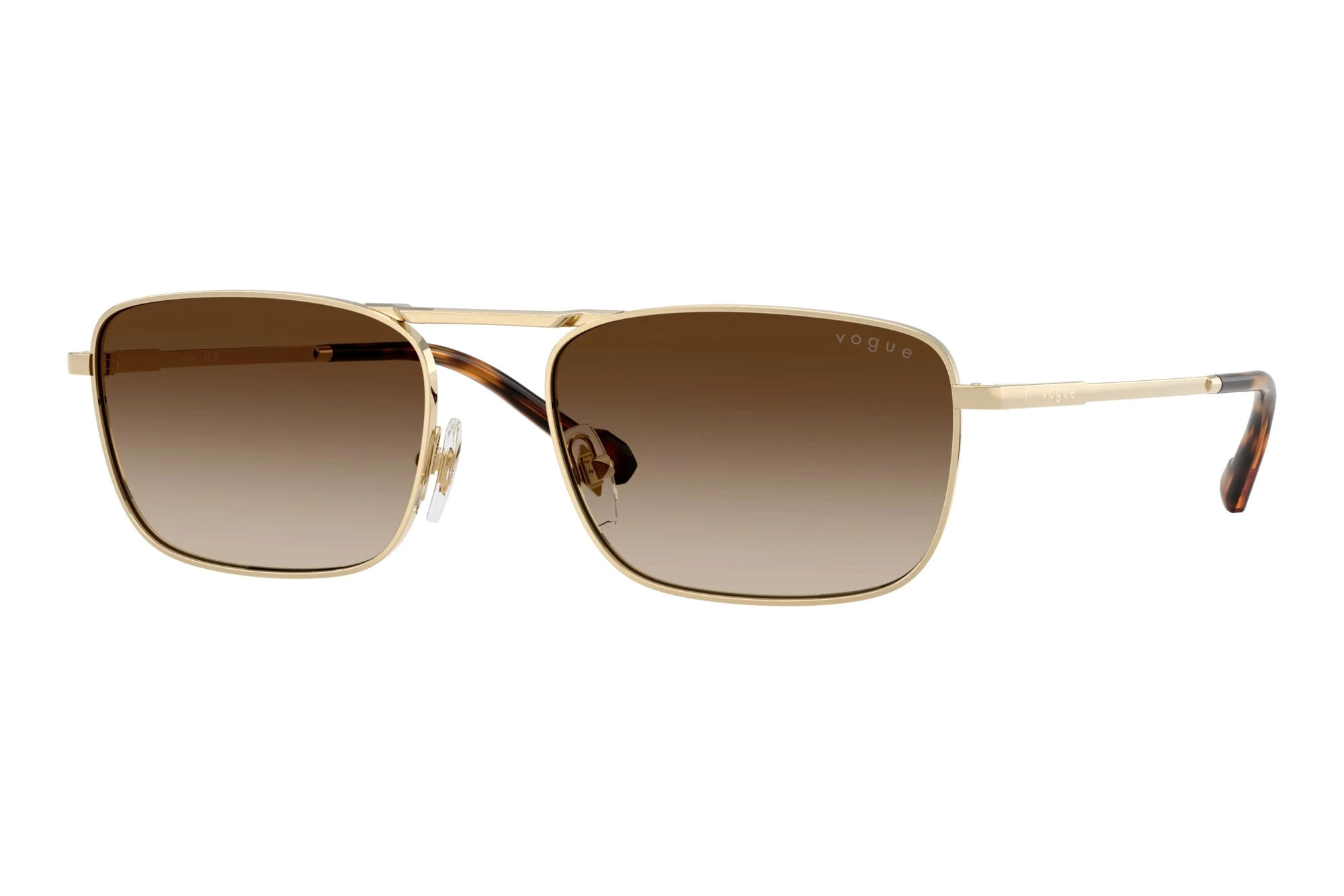 Vogue Eyewear VO4346S 848/13 Gradient BrownPale Gold Vogue Eyewear VO4346S 848/13 Gradient BrownPale Gold
