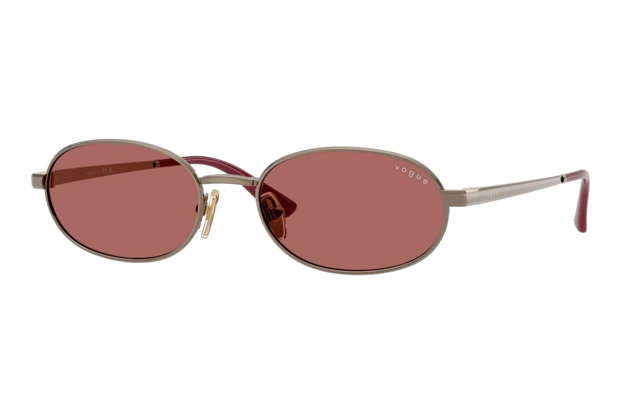Vogue Eyewear VO4353S 513869 Dark VioletLight Brown Vogue Eyewear VO4353S 513869 Dark VioletLight Brown