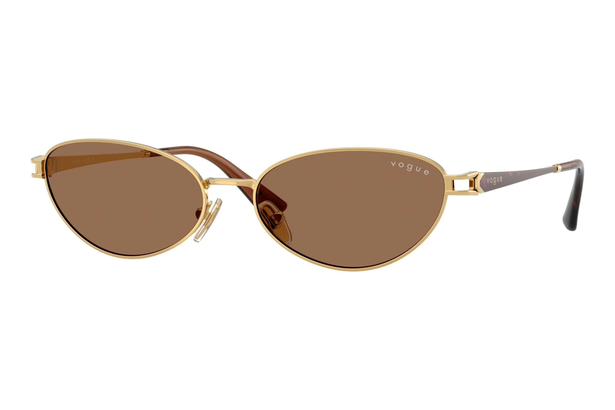 Vogue Eyewear VO4369S 280/73 Dark BrownGold Vogue Eyewear VO4369S 280/73 Dark BrownGold
