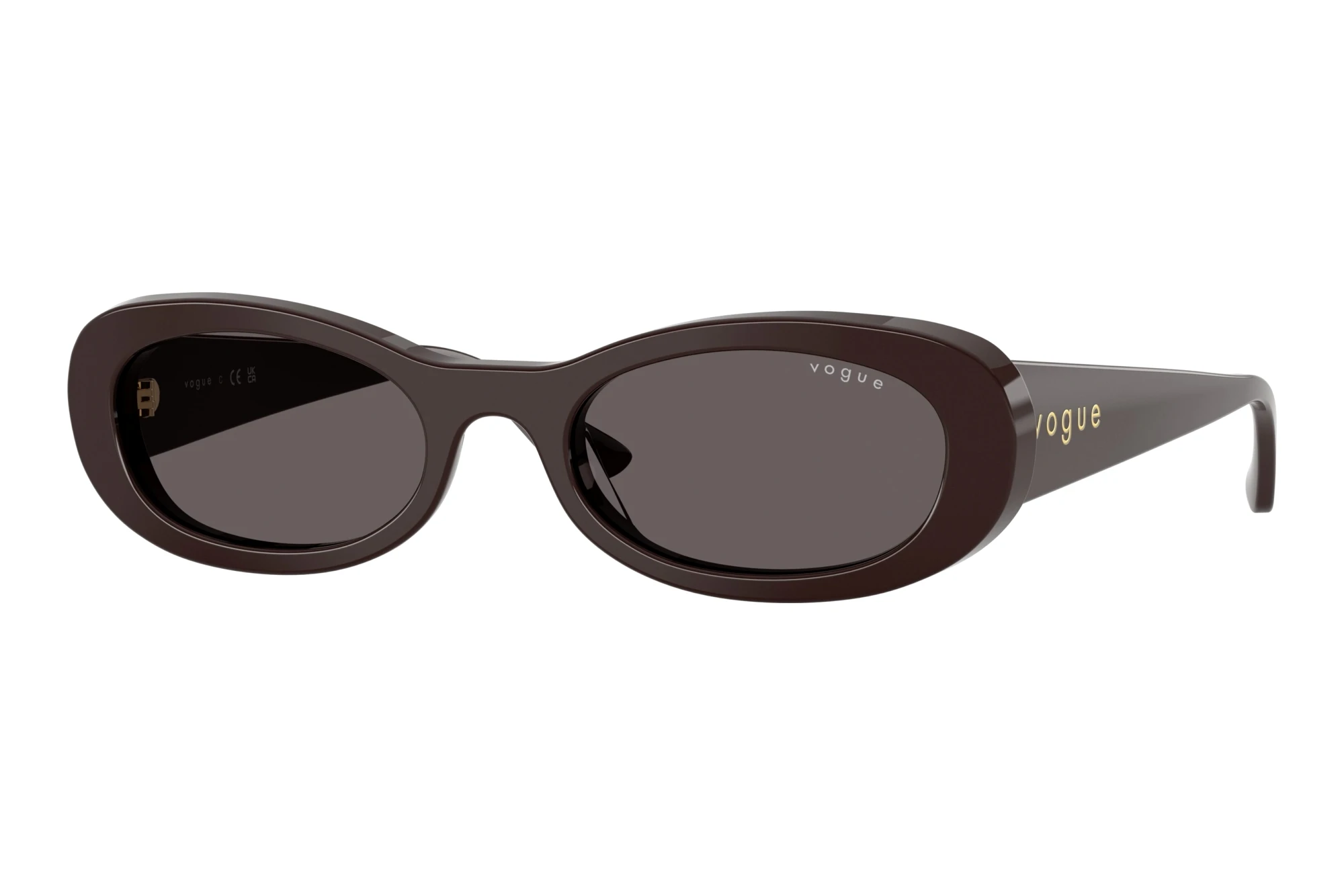 Vogue Eyewear VO5582S 225287 Black SmokeFull Brown Vogue Eyewear VO5582S 225287 Black SmokeFull Brown