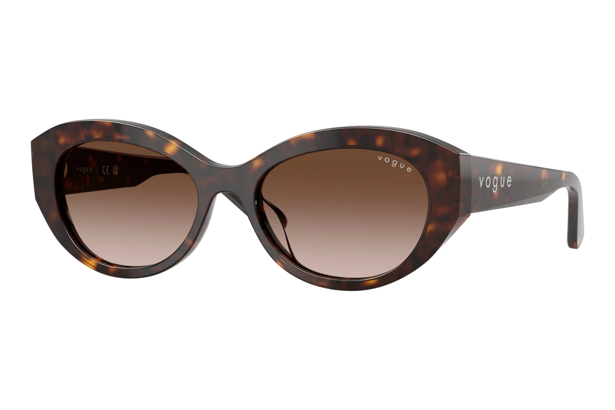 Vogue Eyewear VO5659SU W65613 Gradient BrownDark Havana Vogue Eyewear VO5659SU W65613 Gradient BrownDark Havana