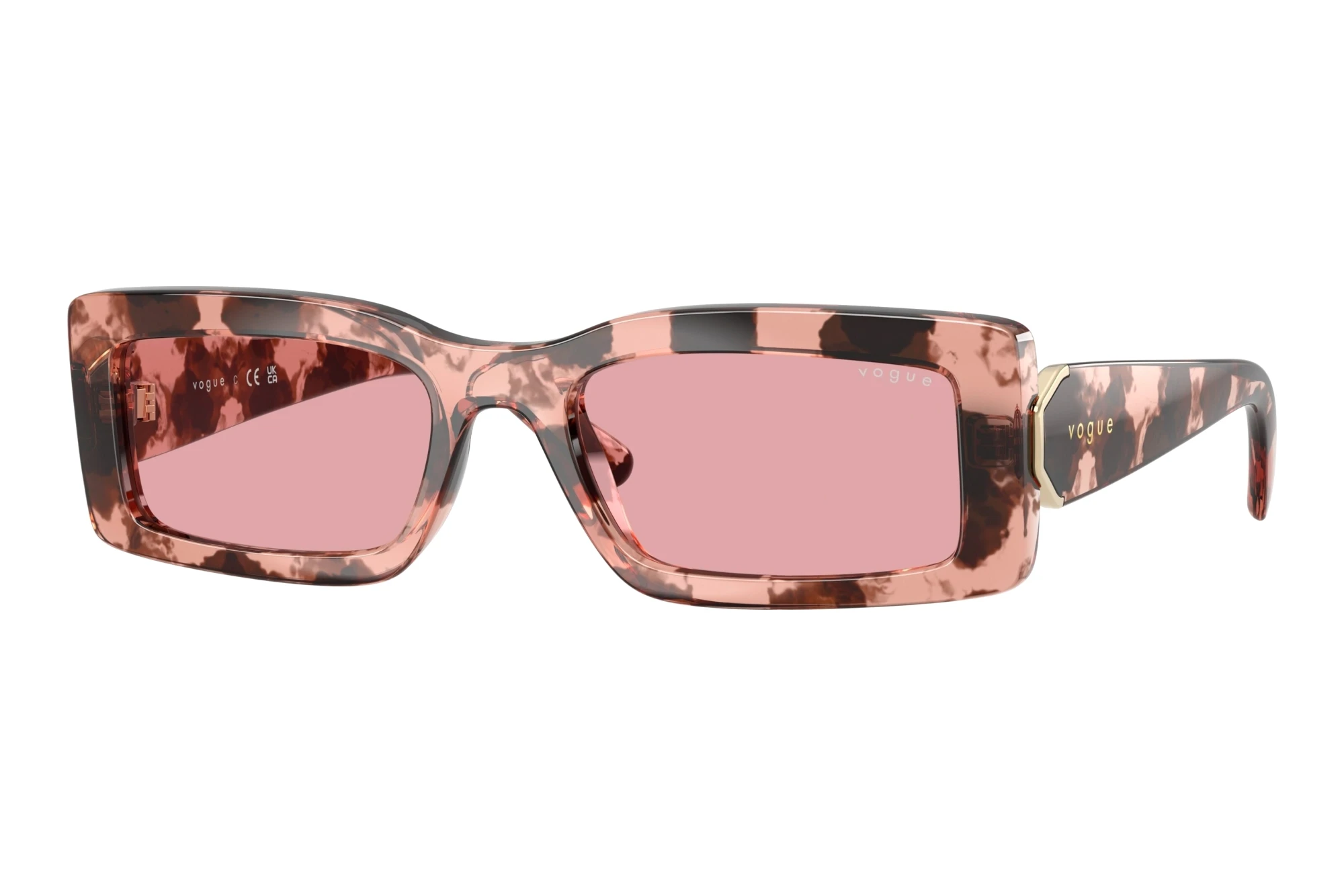 Vogue Eyewear VO5674S 319984 Light VioletRose Havana Vogue Eyewear VO5674S 319984 Light VioletRose Havana