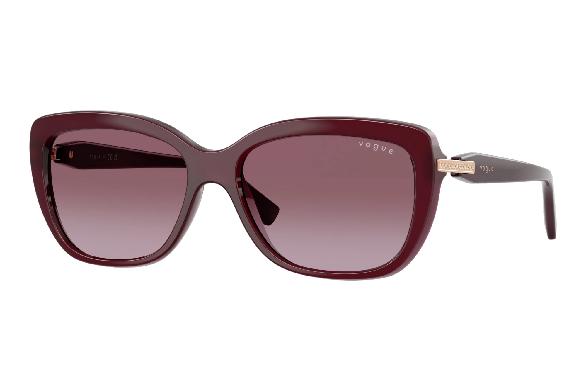 Vogue Eyewear VO5678SB 29898H Gradient VioletTransparent Cherry Vogue Eyewear VO5678SB 29898H Gradient VioletTransparent Cherry