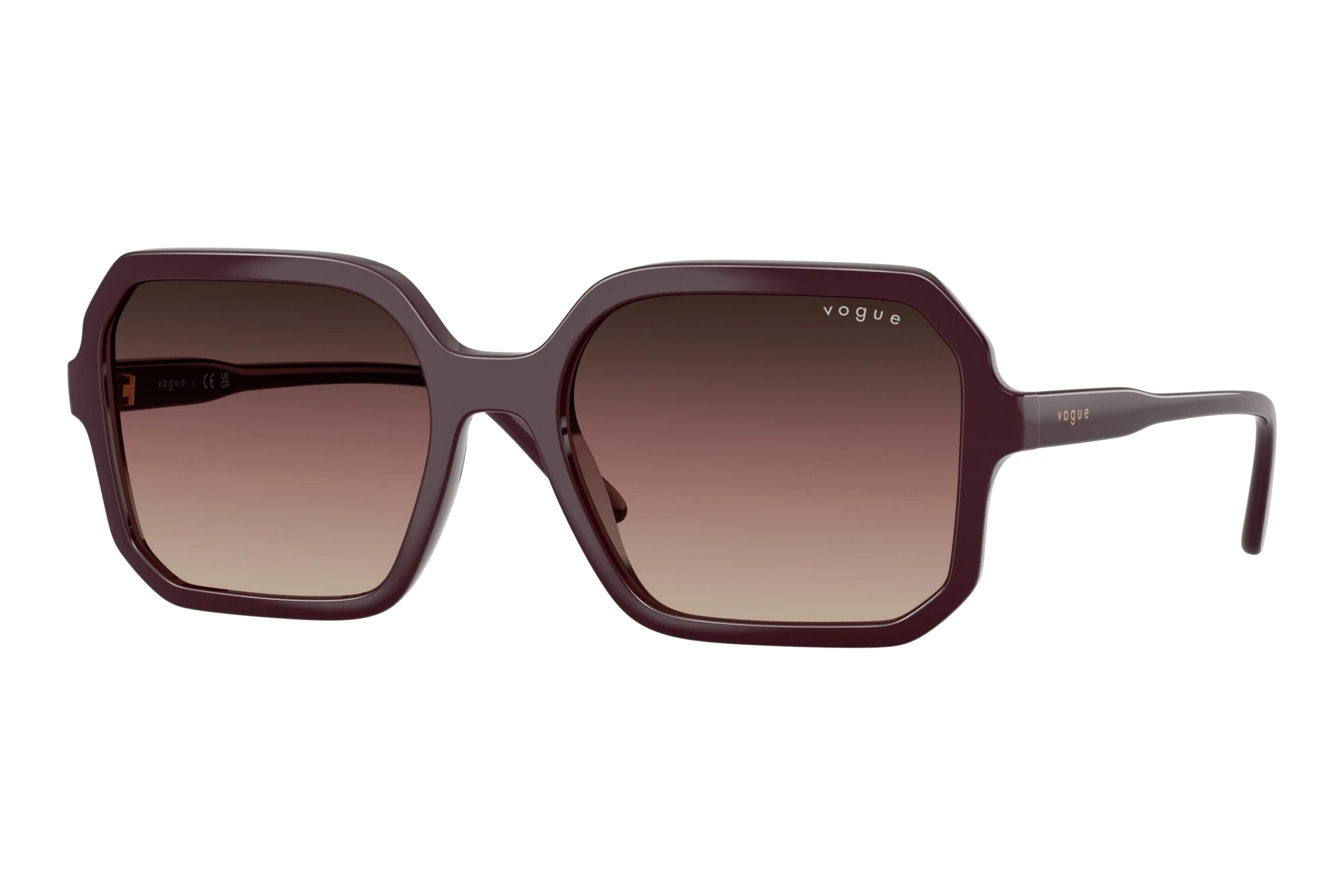 Vogue Eyewear VO5696S 3284E2 Brown Gradient/Purple Gradient BlackFull Bordeaux Vogue Eyewear VO5696S 3284E2 Brown Gradient/Purple Gradient BlackFull Bordeaux
