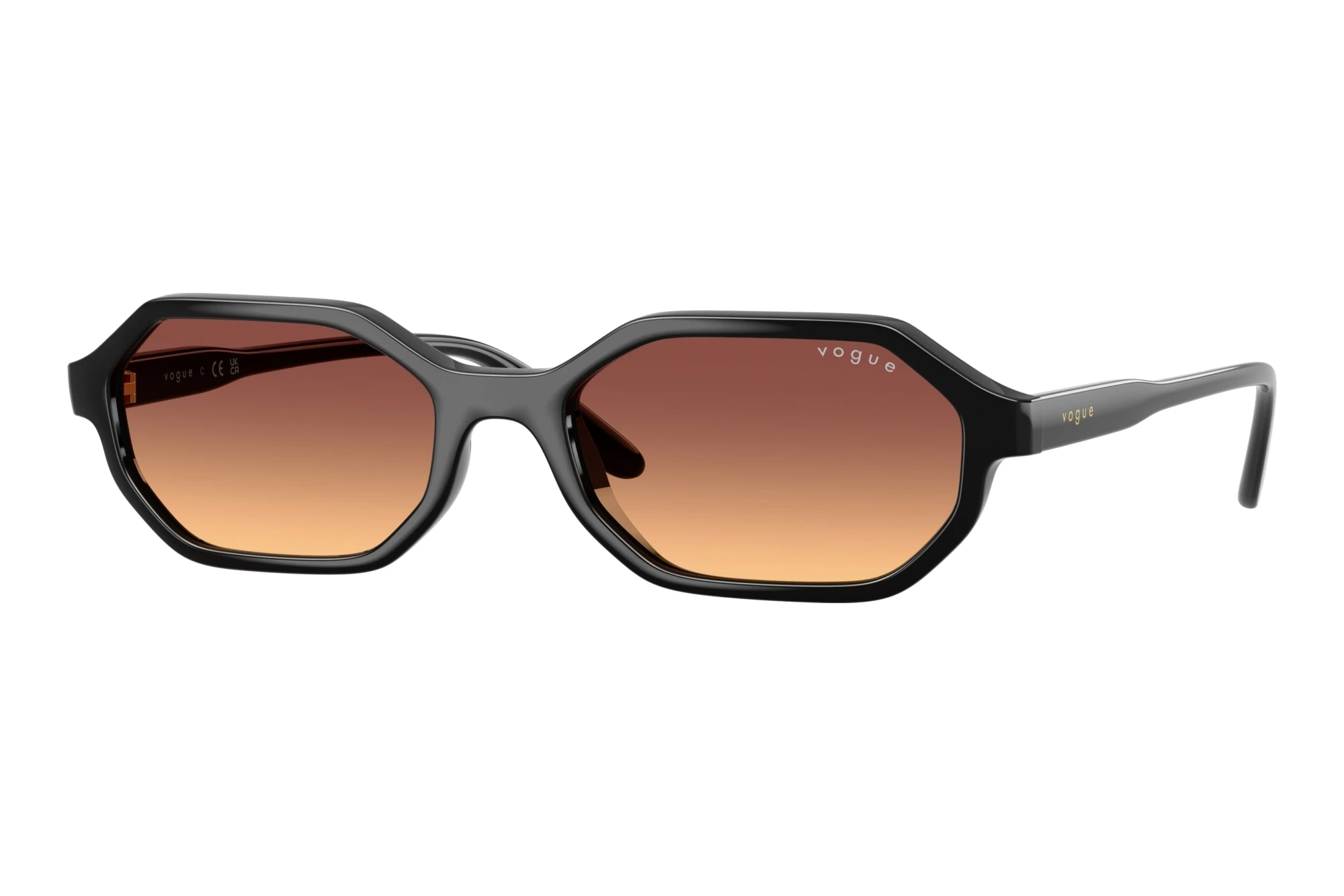 Vogue Eyewear VO5749S W44/78 Orange Gradient VioletBlack Vogue Eyewear VO5749S W44/78 Orange Gradient VioletBlack