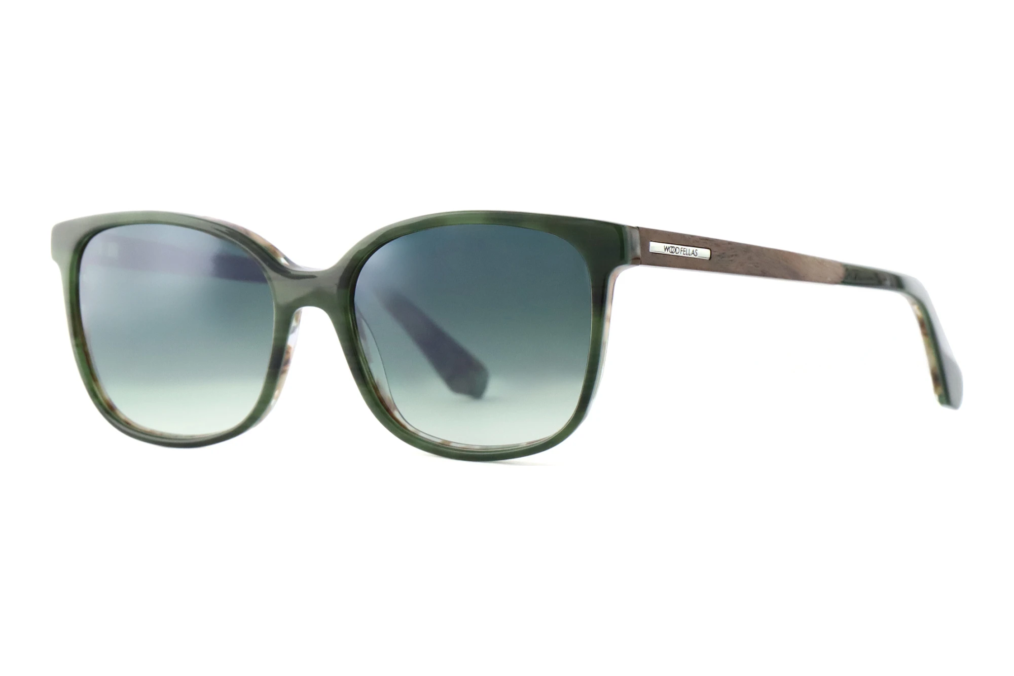 Wood Fellas 11741 curled/green curled/green Wood Fellas 11741 curled/green curled/green