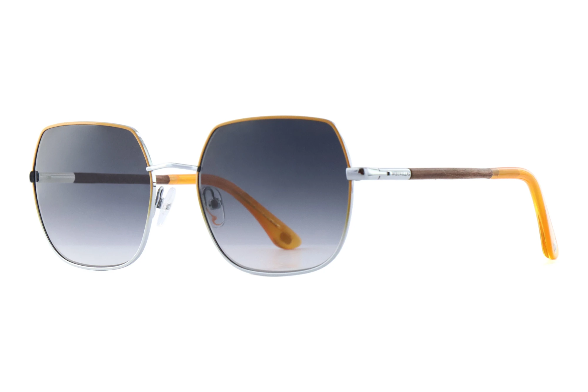 Wood Fellas 11752 macassar/yellow/silver macassar/yellow/silver Wood Fellas 11752 macassar/yellow/silver macassar/yellow/silver