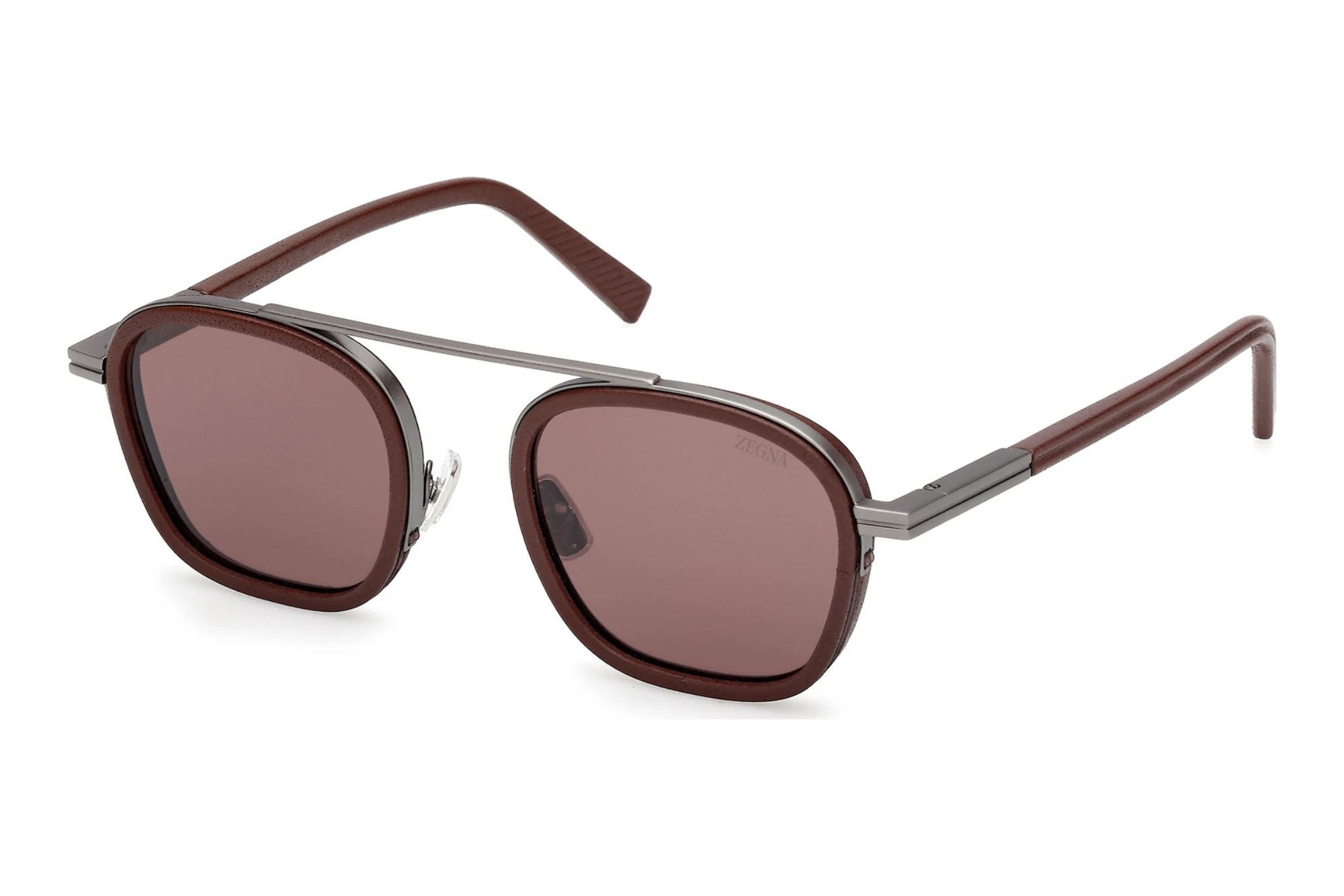 Zegna EZ0278 45E braunGlänzend Hellbraun Zegna EZ0278 45E braunGlänzend Hellbraun