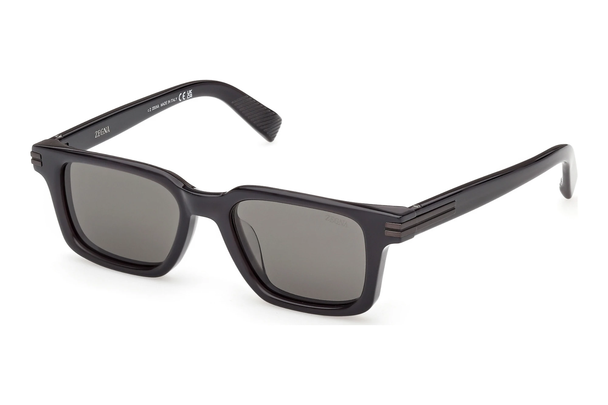 Zegna EZ0280 20D grau polarisierendGlänzend Grau Zegna EZ0280 20D grau polarisierendGlänzend Grau