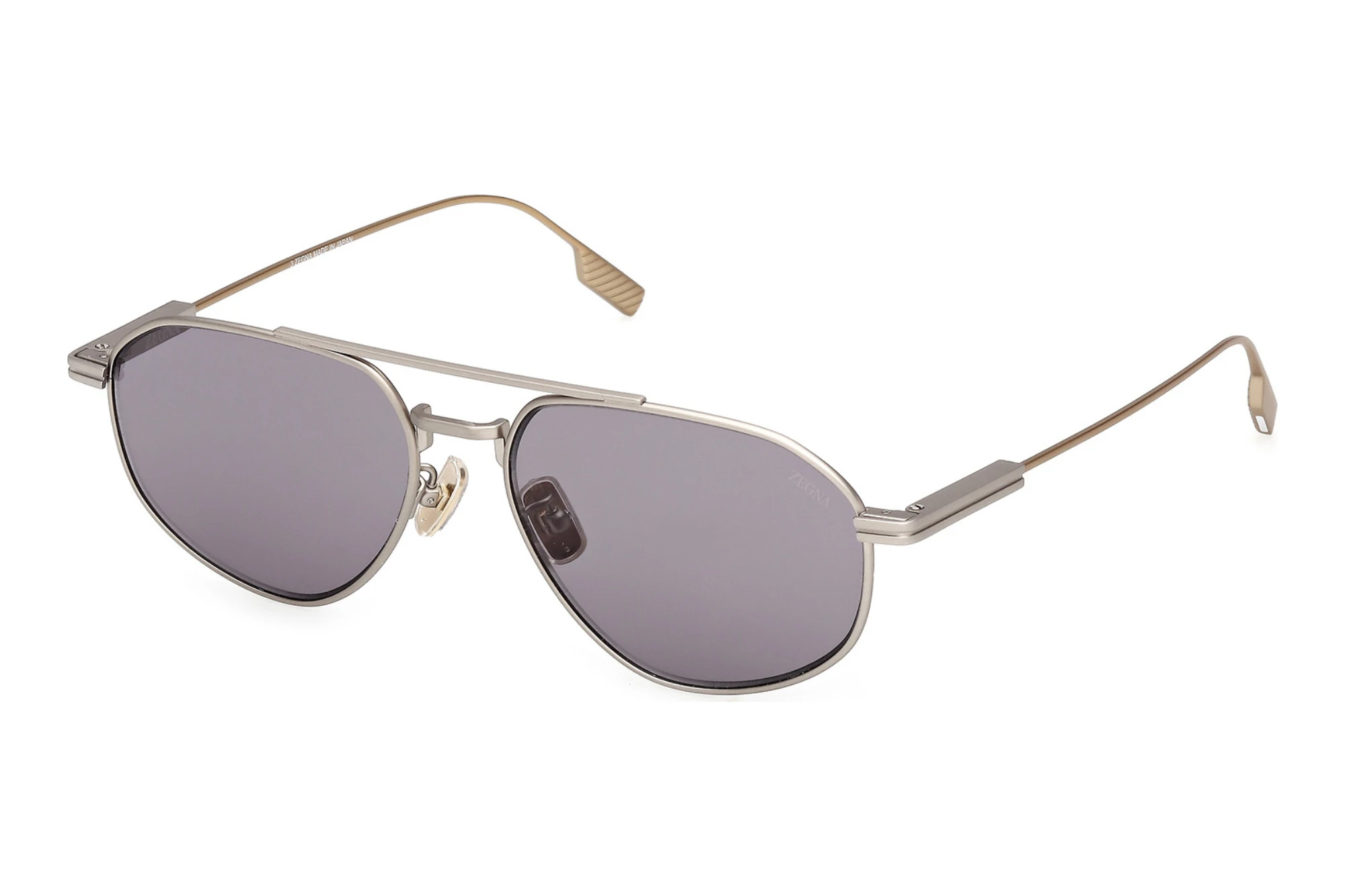 Zegna EZ0289 17A grauMatt Palladium Zegna EZ0289 17A grauMatt Palladium