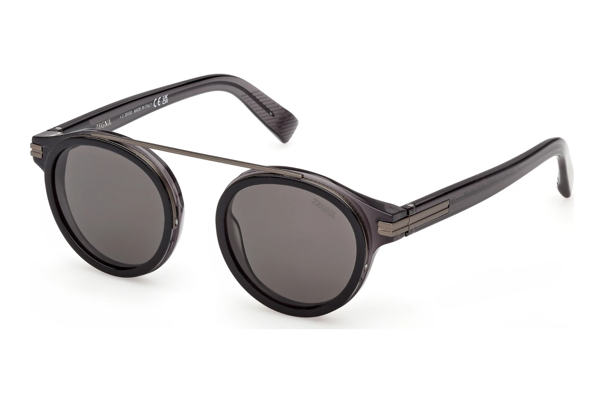 Zegna EZ0300 05D grau polarisierendSchwarz/Einfarbig Zegna EZ0300 05D grau polarisierendSchwarz/Einfarbig