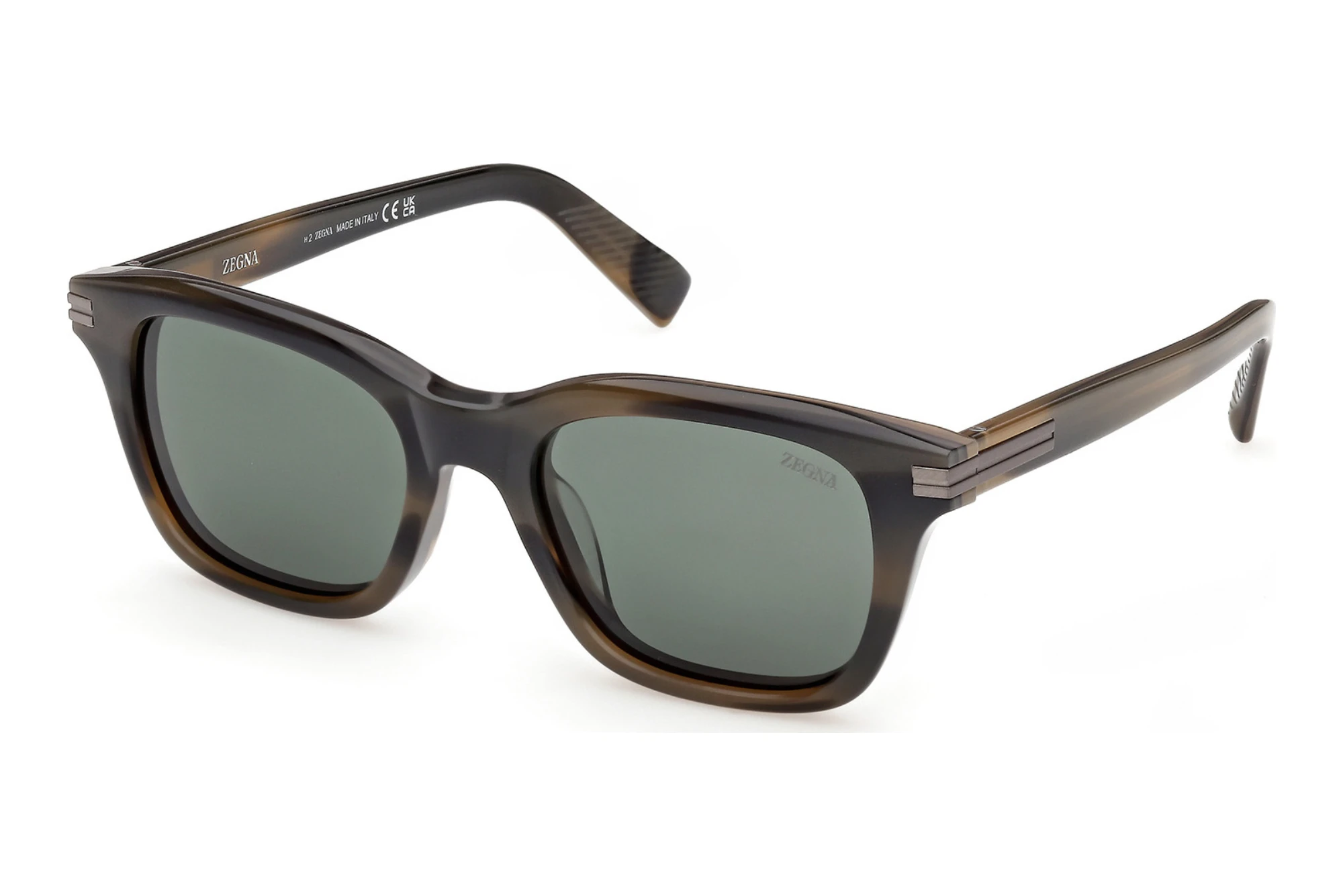 Zegna EZ0303 55R grün polarieisrendBunt Havanna Zegna EZ0303 55R grün polarieisrendBunt Havanna