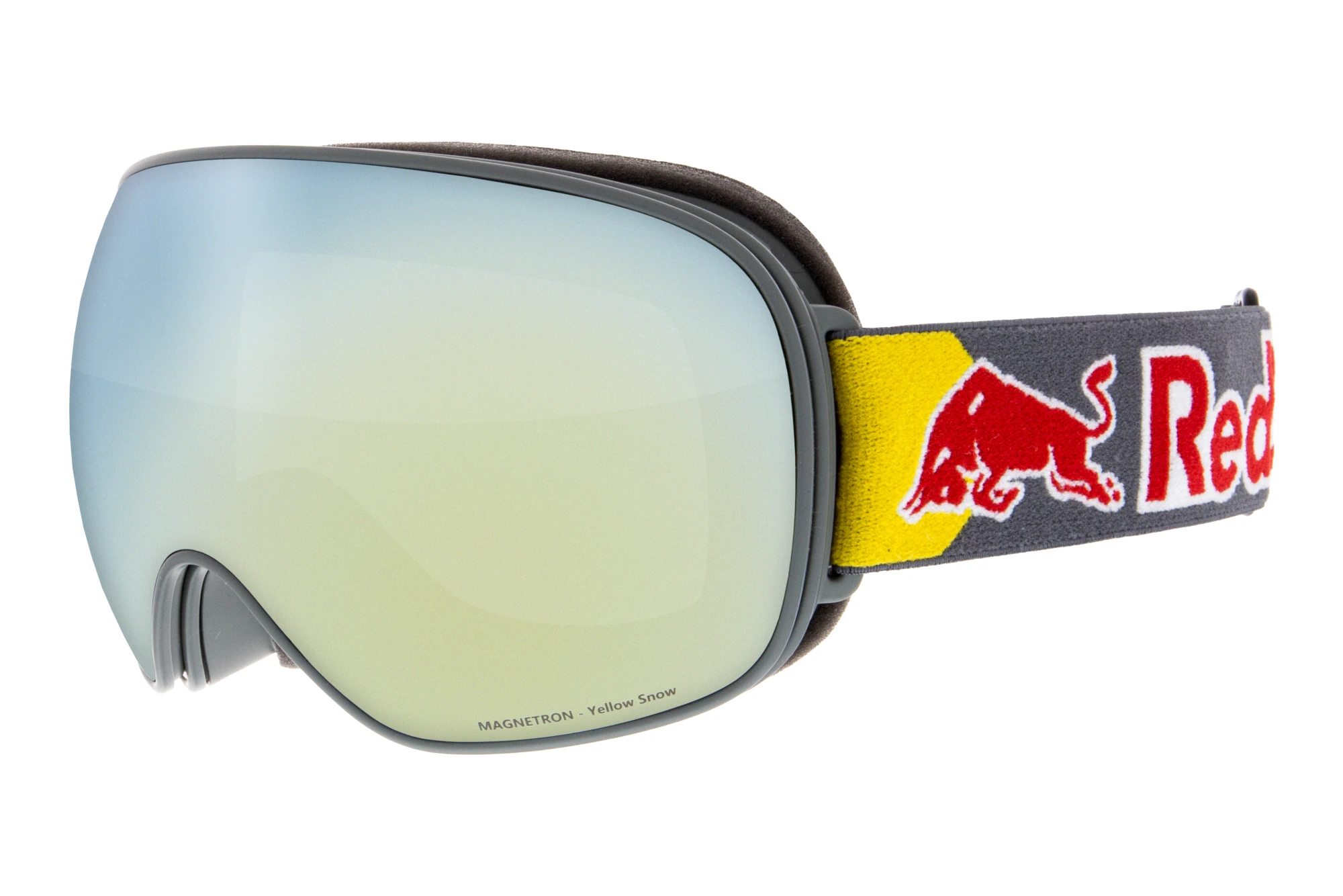 Red Bull SPECT MAGNETRON 018 yellow snow, grey with yellow mirror, cat.S 2grey Red Bull SPECT MAGNETRON 018 yellow snow, grey with yellow mirror, cat.S 2grey