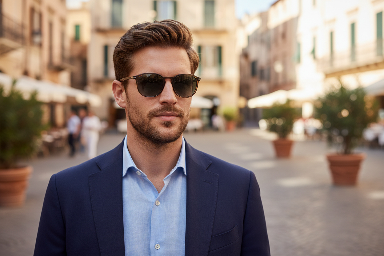 Vue de face Persol PO3215S (1137Q8)