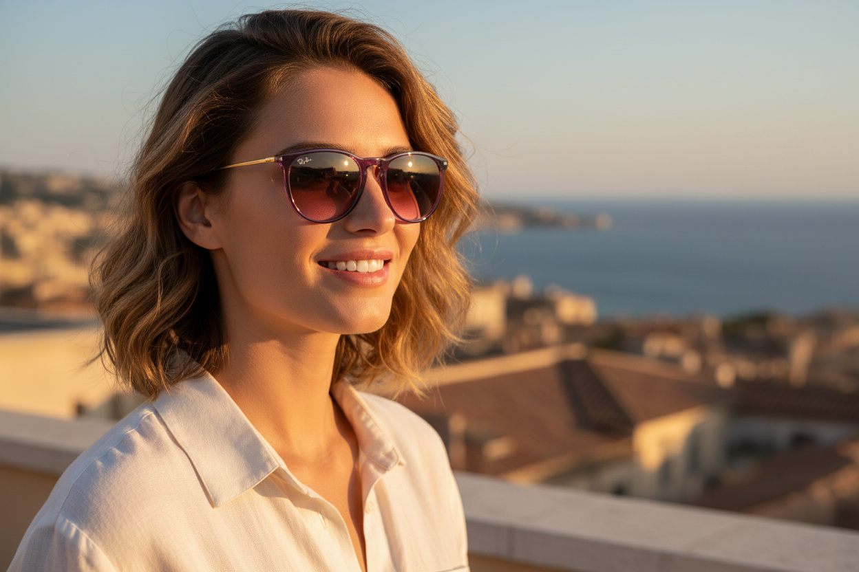 Vista frontale Ray-Ban ERIKA (RB4171 - 659114)