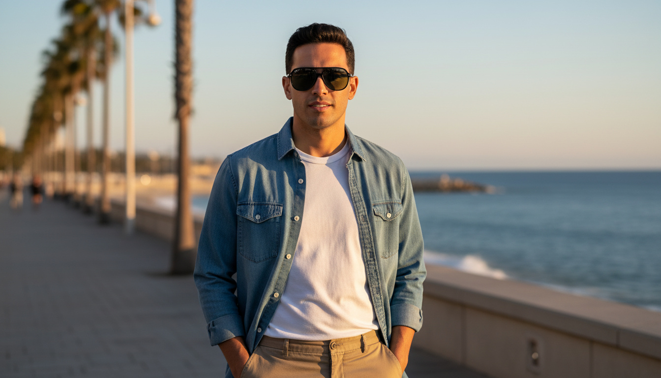 Vue de face Ray-Ban BILL (RB2198 - 901/58)