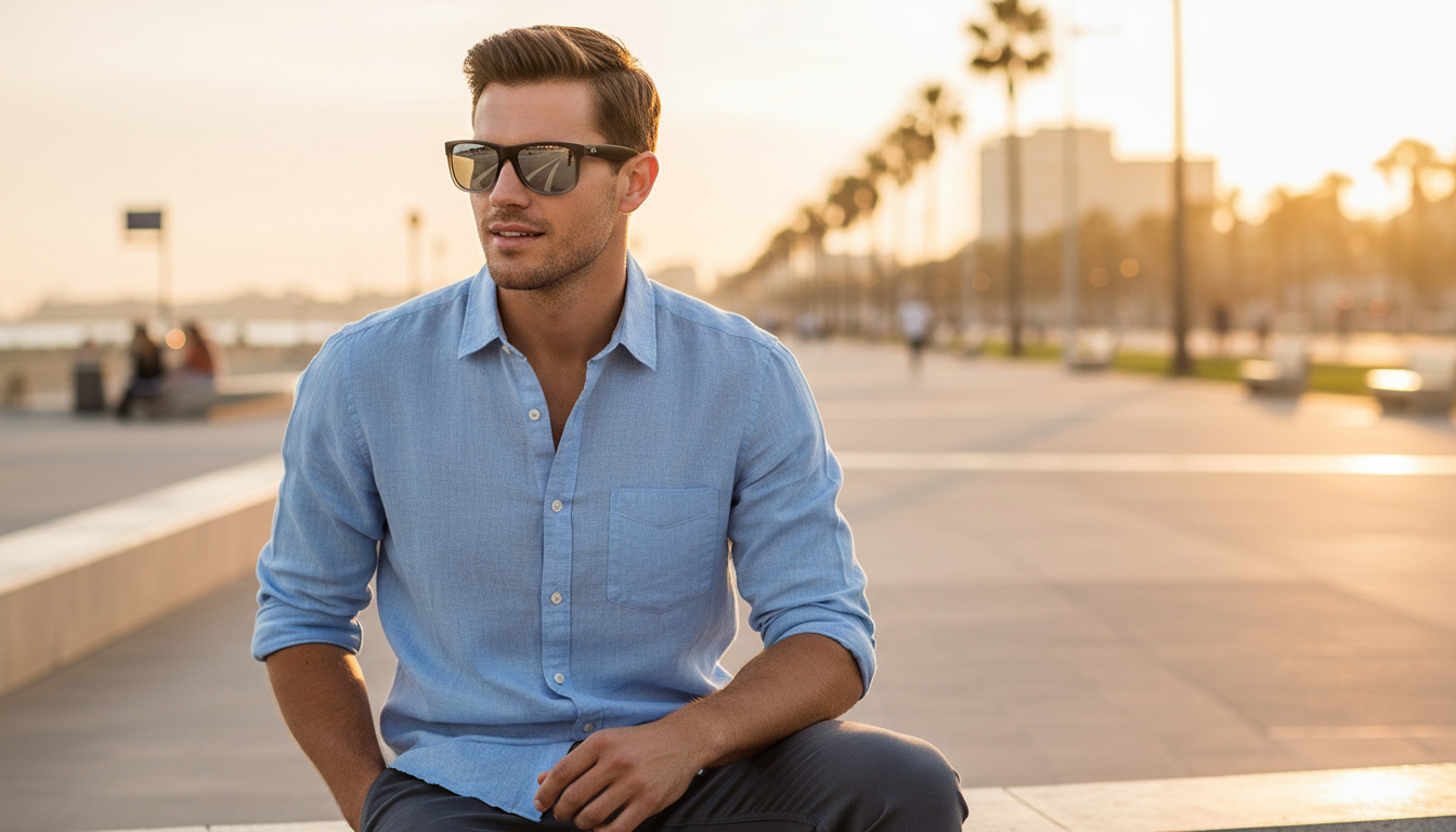 Vue de face Ray-Ban JUSTIN (RB4165 - 852/88)