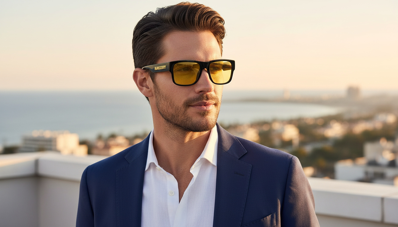 Vista frontale Burberry KNIGHT (BE4358 - 300185)