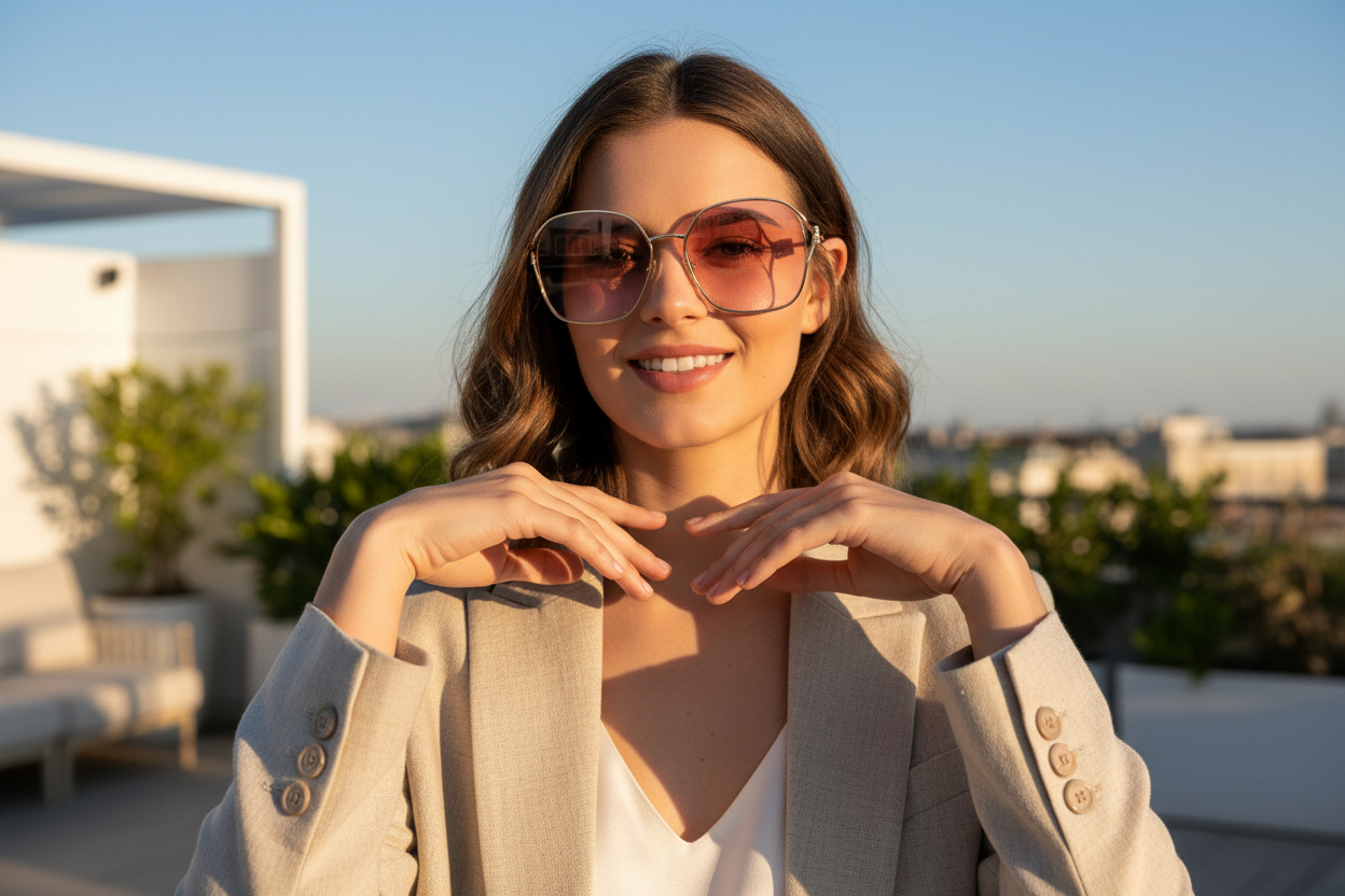 Vue de face Miu Miu MU 52WS (5AK06S)