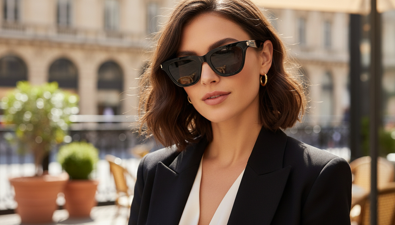 Vue de face Saint Laurent SL 462 SULPICE (001)