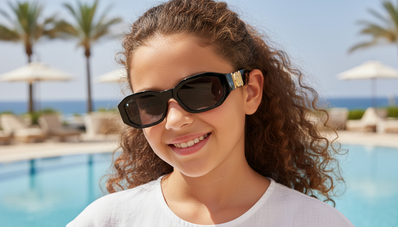 Vue de face Versace Kids VK4429U (GB1/87)