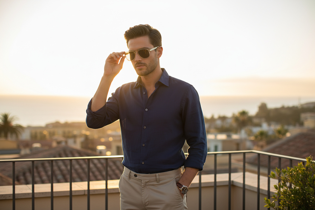 Vue de face Persol PO0649 (1169B1)