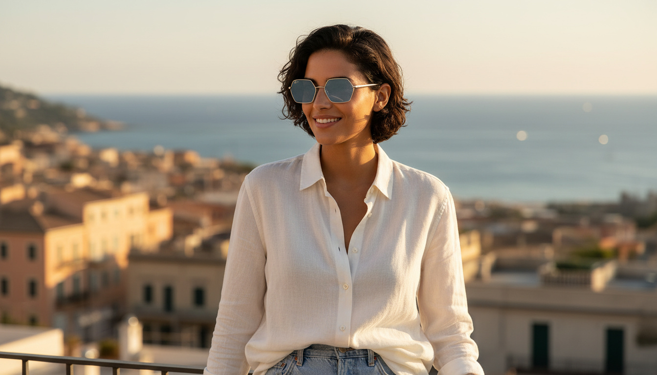 Vista frontale Ray-Ban YEVI (RB3728 - 003/80)