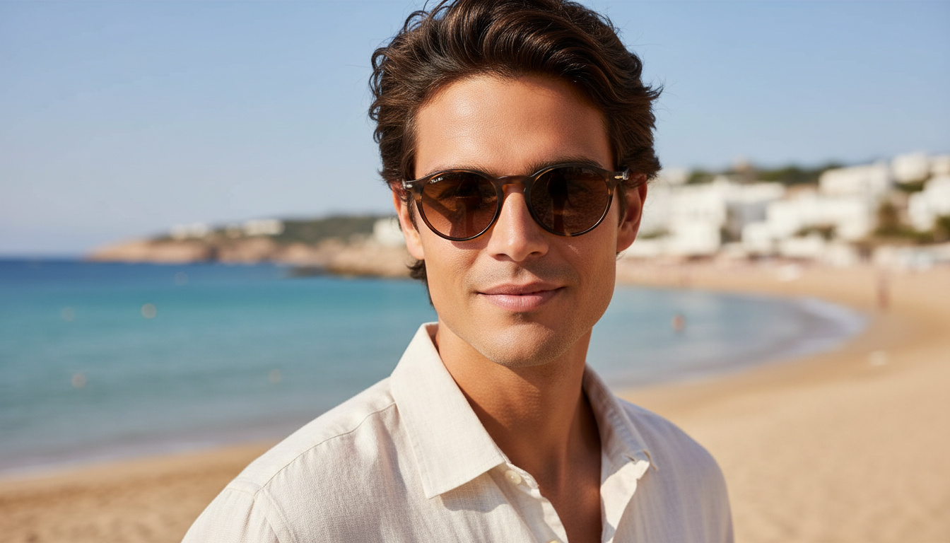 Vue de face Persol PO3092SM (900551)